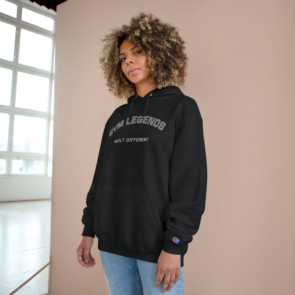 Gym Legends Hoodie — "Built Different" Athletic Pullover