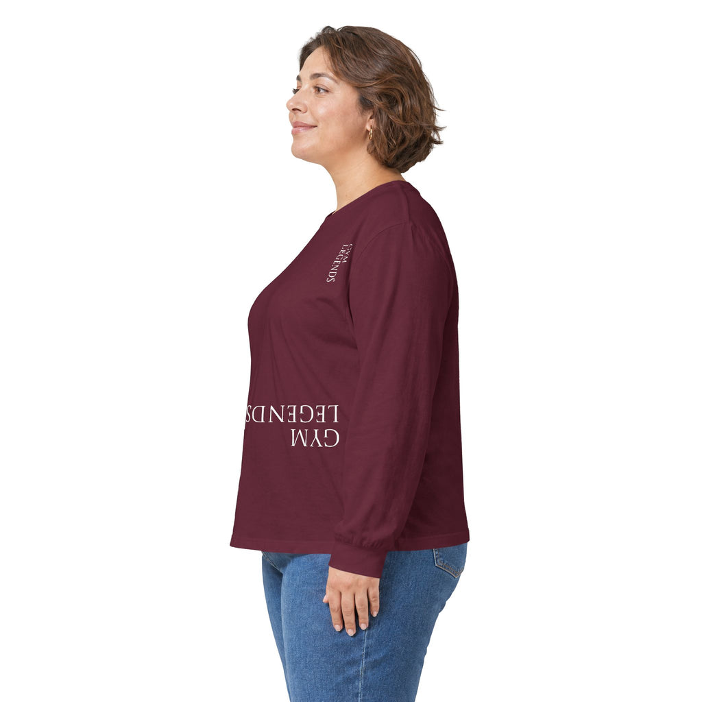 Minimalist 'Civil Legends' White Long Sleeve Tee