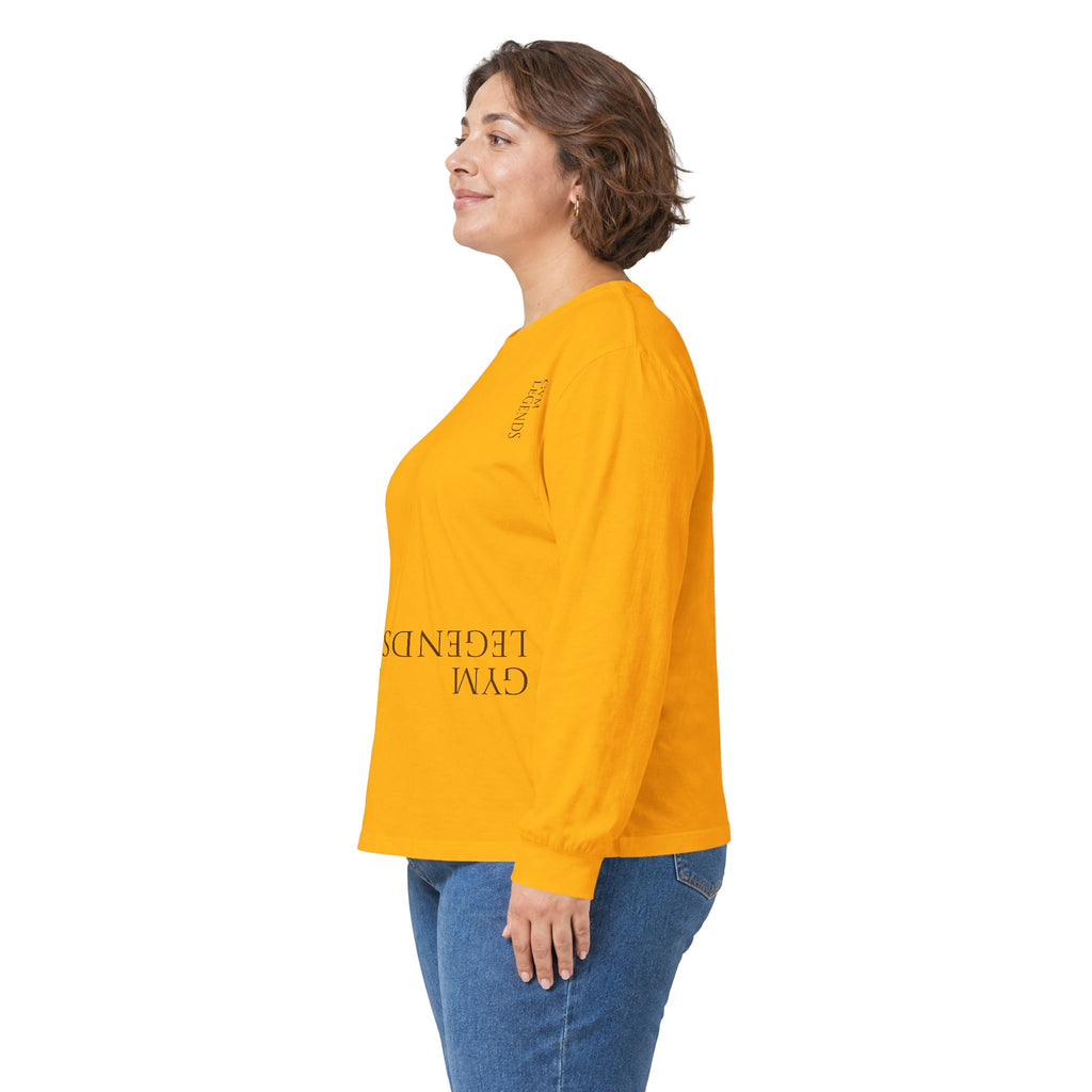 Minimalist 'Civil Legends' White Long Sleeve Tee