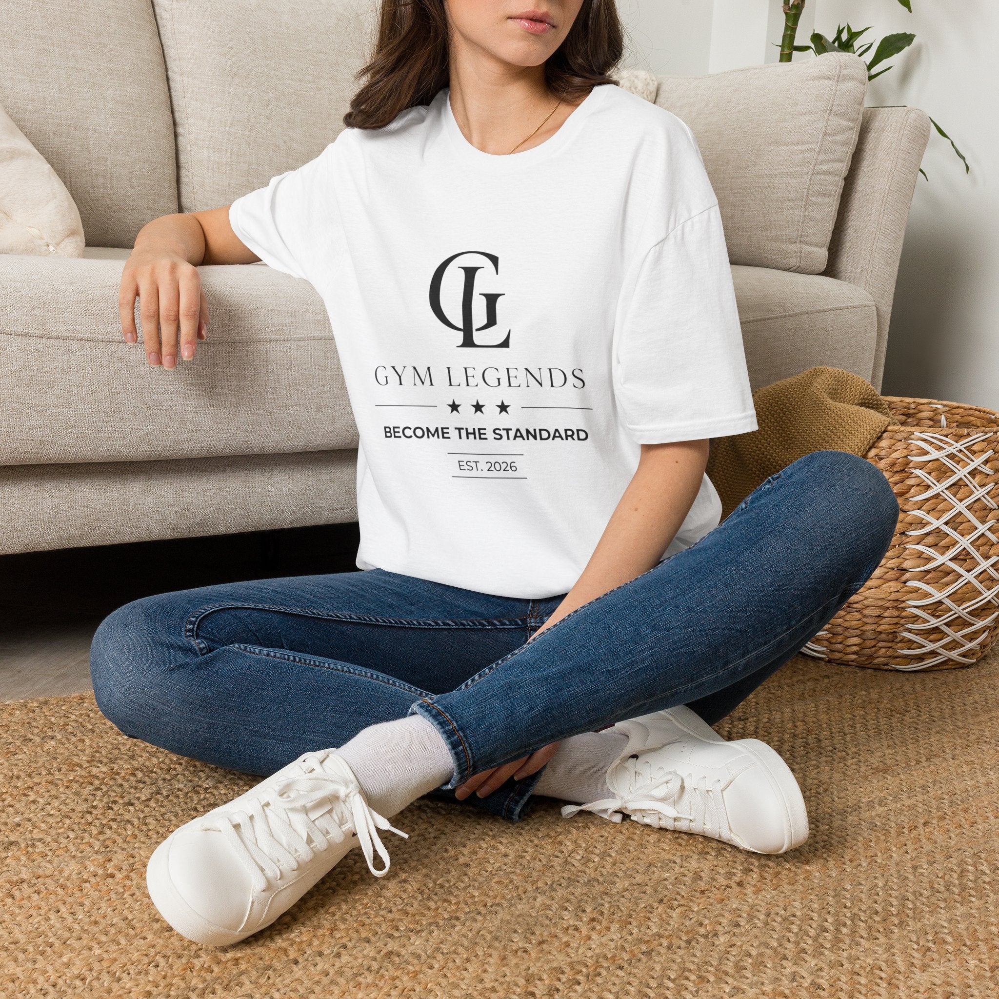 Gym Legends T‑Shirt — ‘Become The Standard’ Fitness Tee