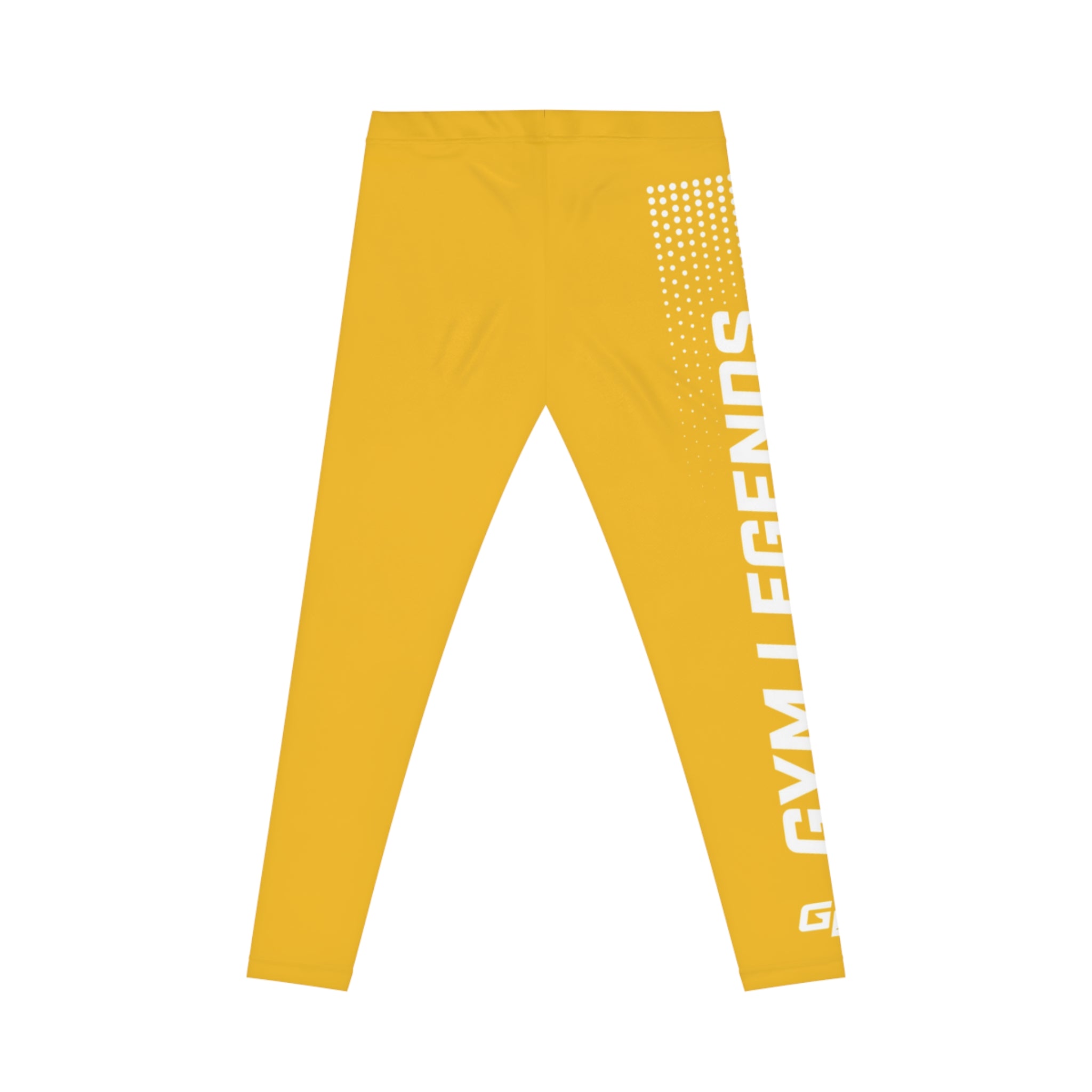 Gym Legends Yellow Performance Leggings