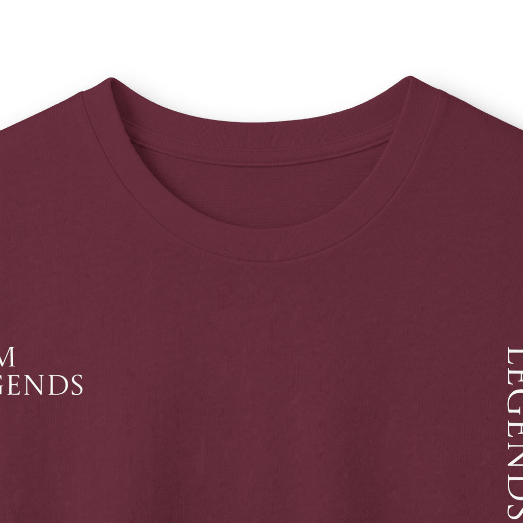 Minimalist 'Civil Legends' White Long Sleeve Tee