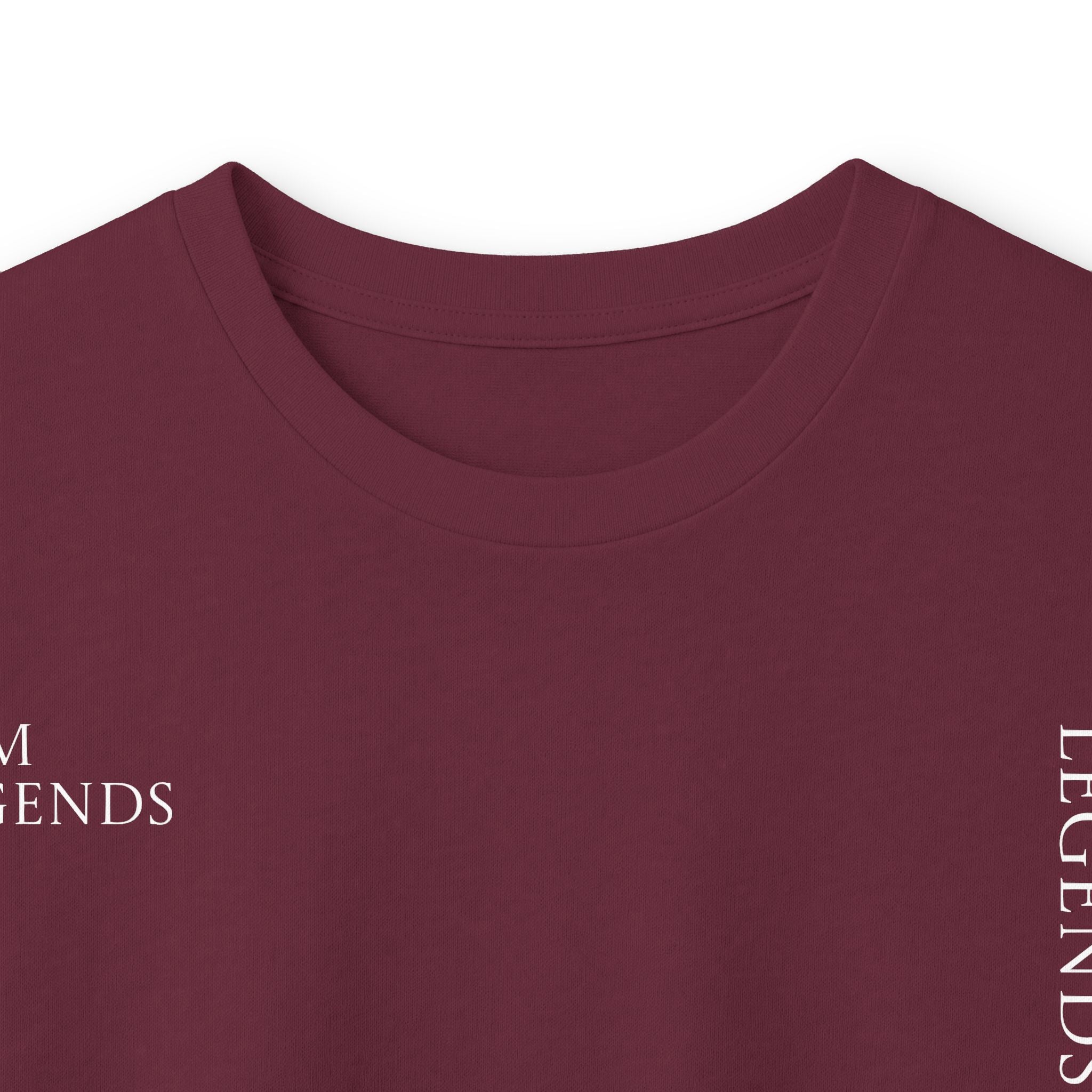 Minimalist 'Civil Legends' White Long Sleeve Tee