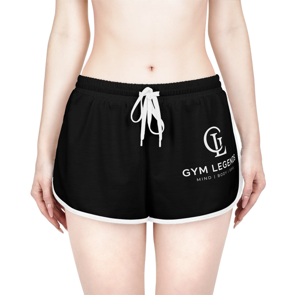 Gym Legends Women's Relaxed Shorts — Athletic Lounge Shorts with Logo