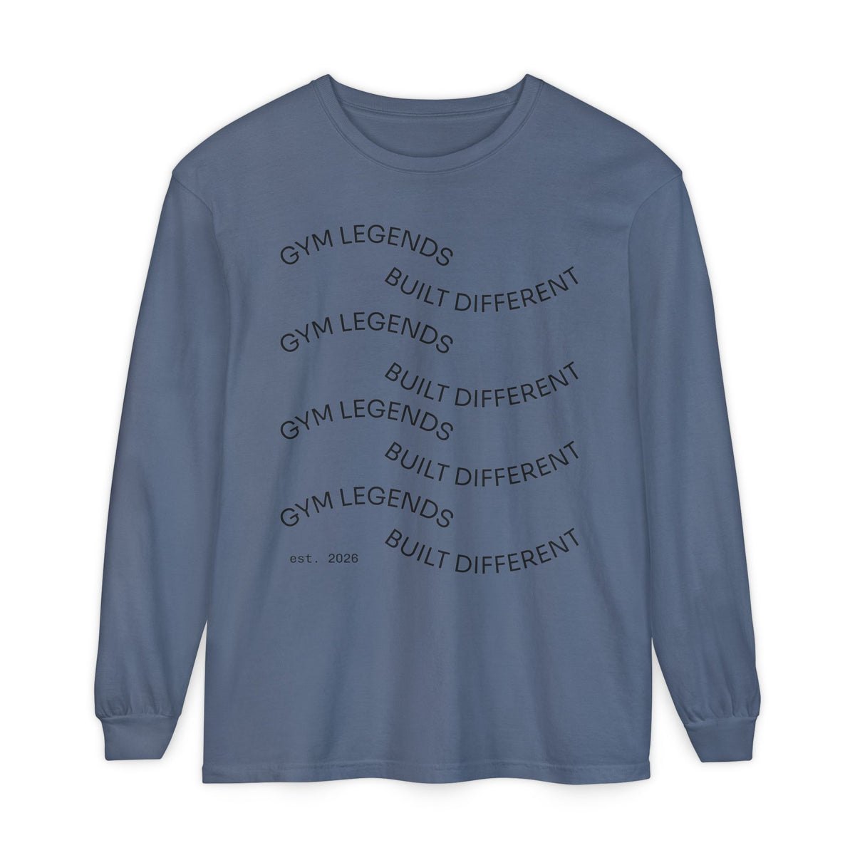 Gym Legends "Built Different" Long Sleeve Tee