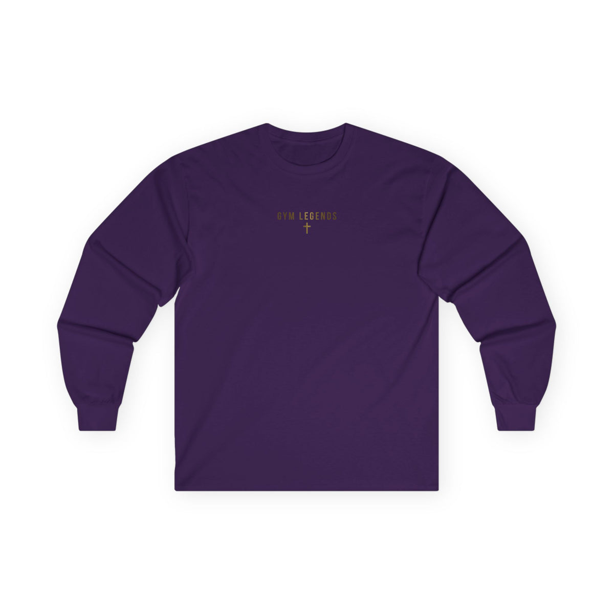 Gym Legend Long Sleeve Tee — Minimal Cross Fitness Shirt
