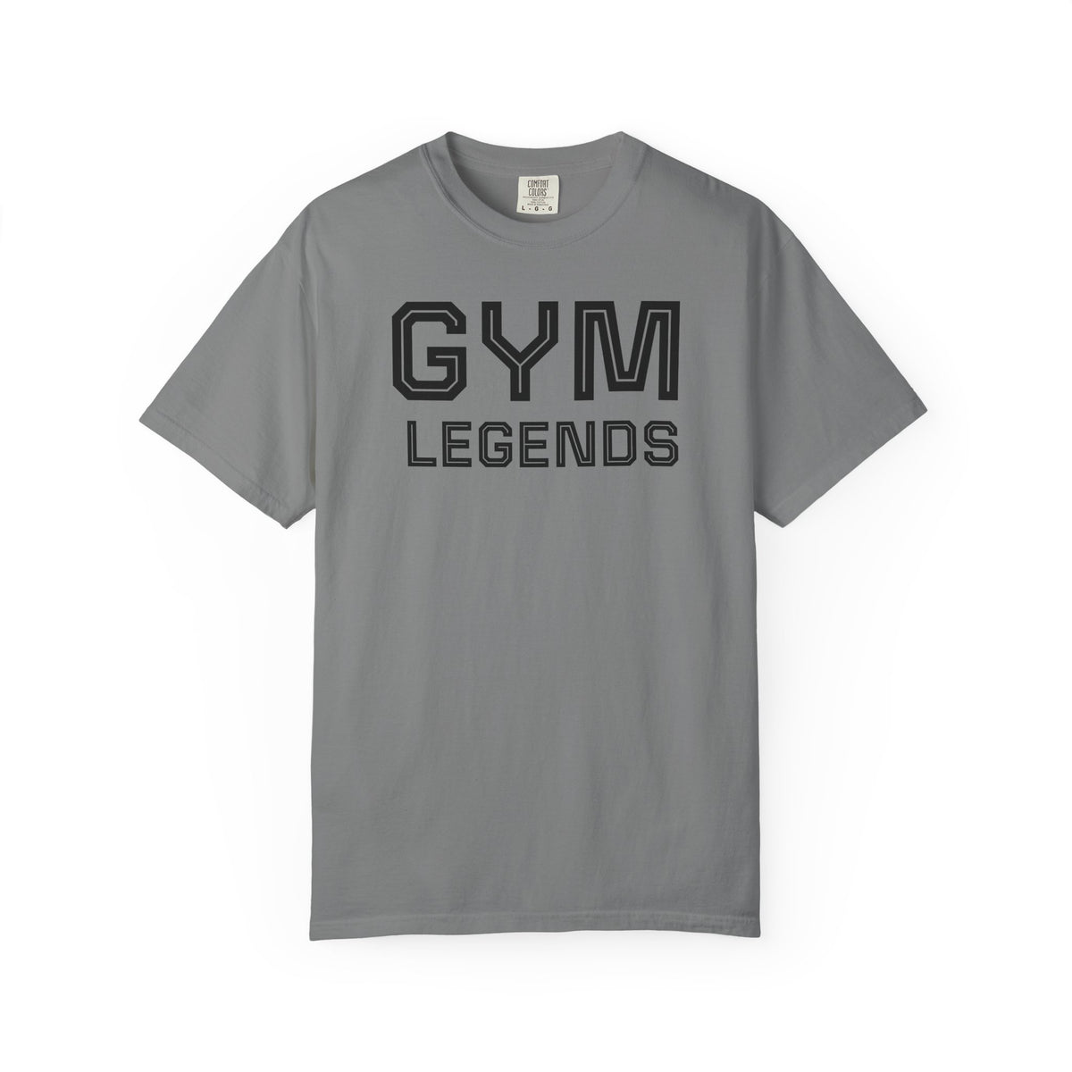 Gym Legends T-Shirt — Athletic Vintage Lettering Tee