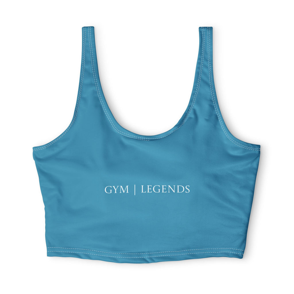 Gym Legends Sports Bra — Lightweight Polyester Athletic Crop Top