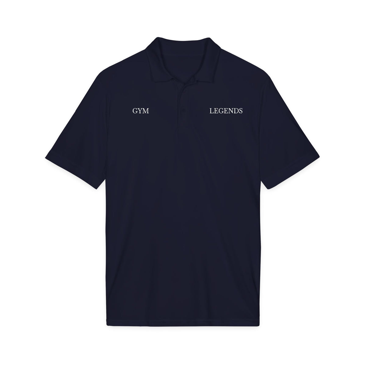 Gym Legends Polo Shirt — Embroidered Performance Golf Polo