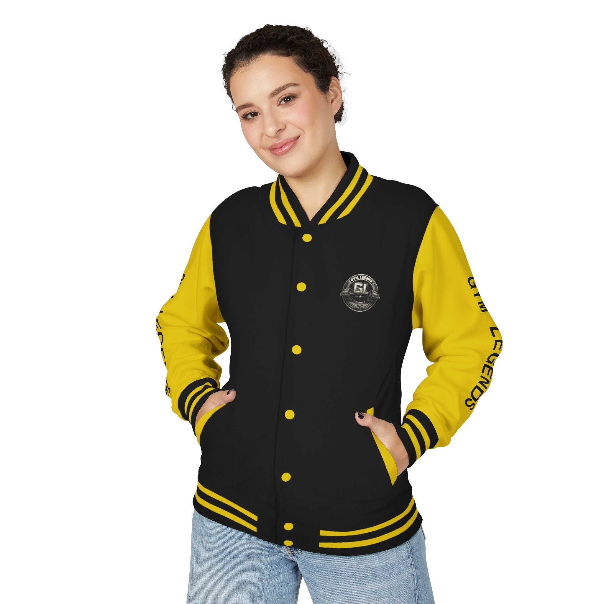 Gym Legends Varsity Jacket — Built Different Edition