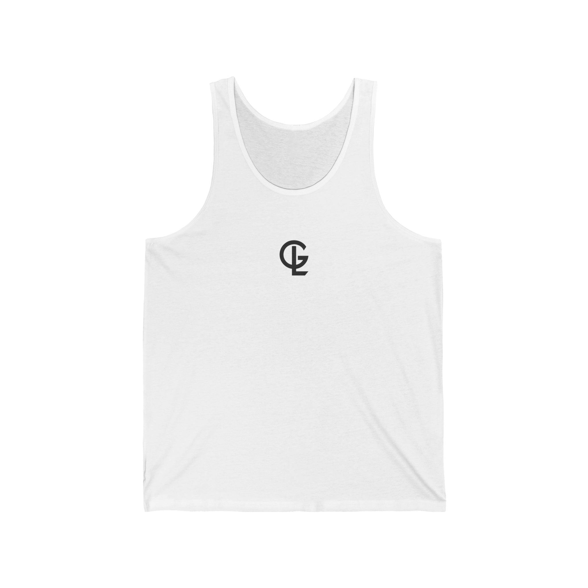 Gym Legends solid Tank Top — Modern 'CL' Logo Jersey Tank