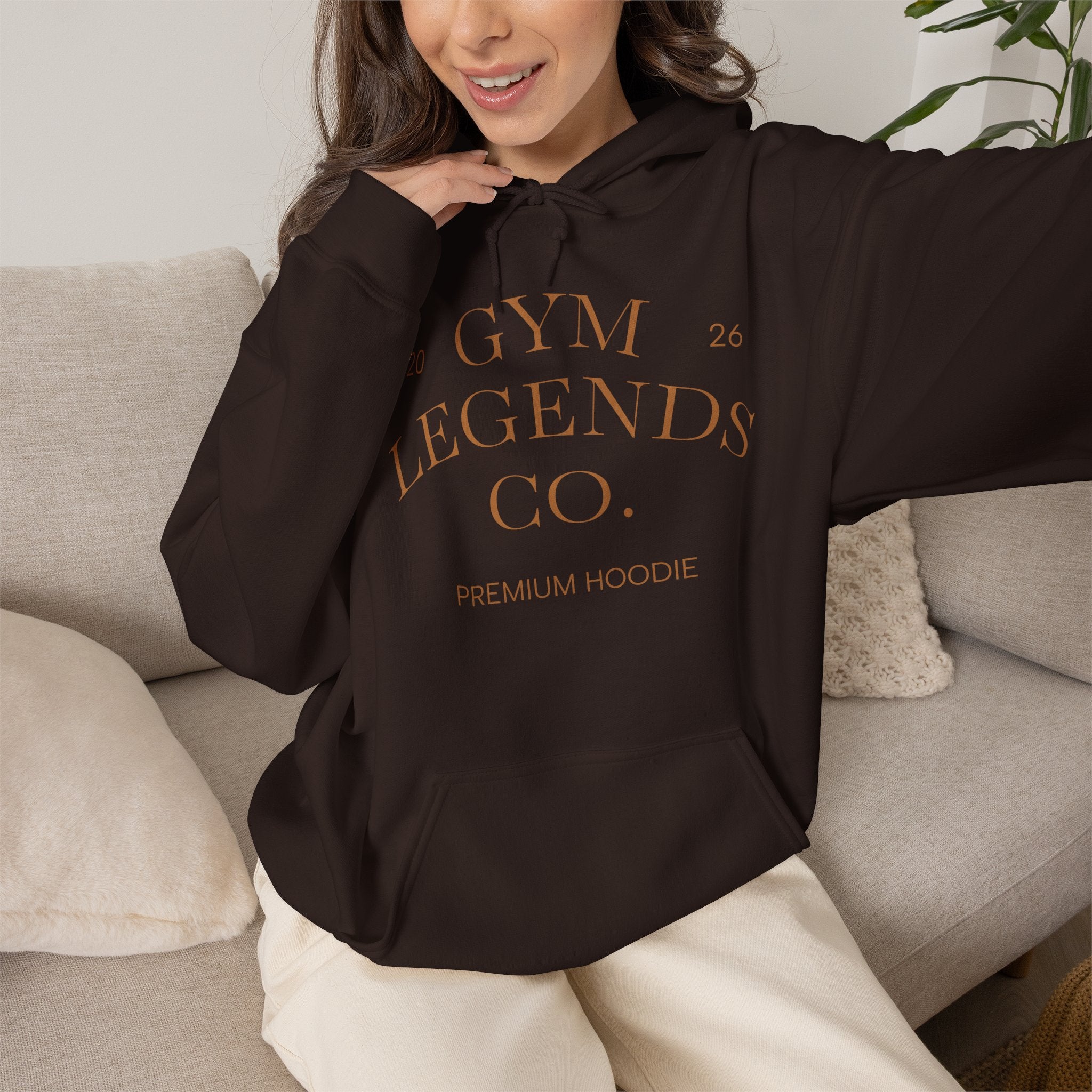 Gym Legends Co. Hoodie — Premium Athletic Hooded Sweatshirt