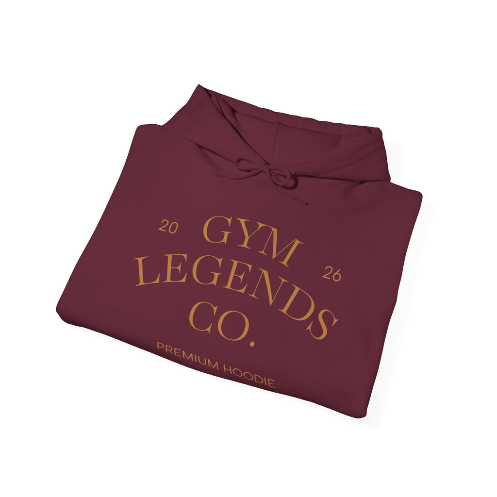 Gym Legends Co. Hoodie — Premium Athletic Hooded Sweatshirt