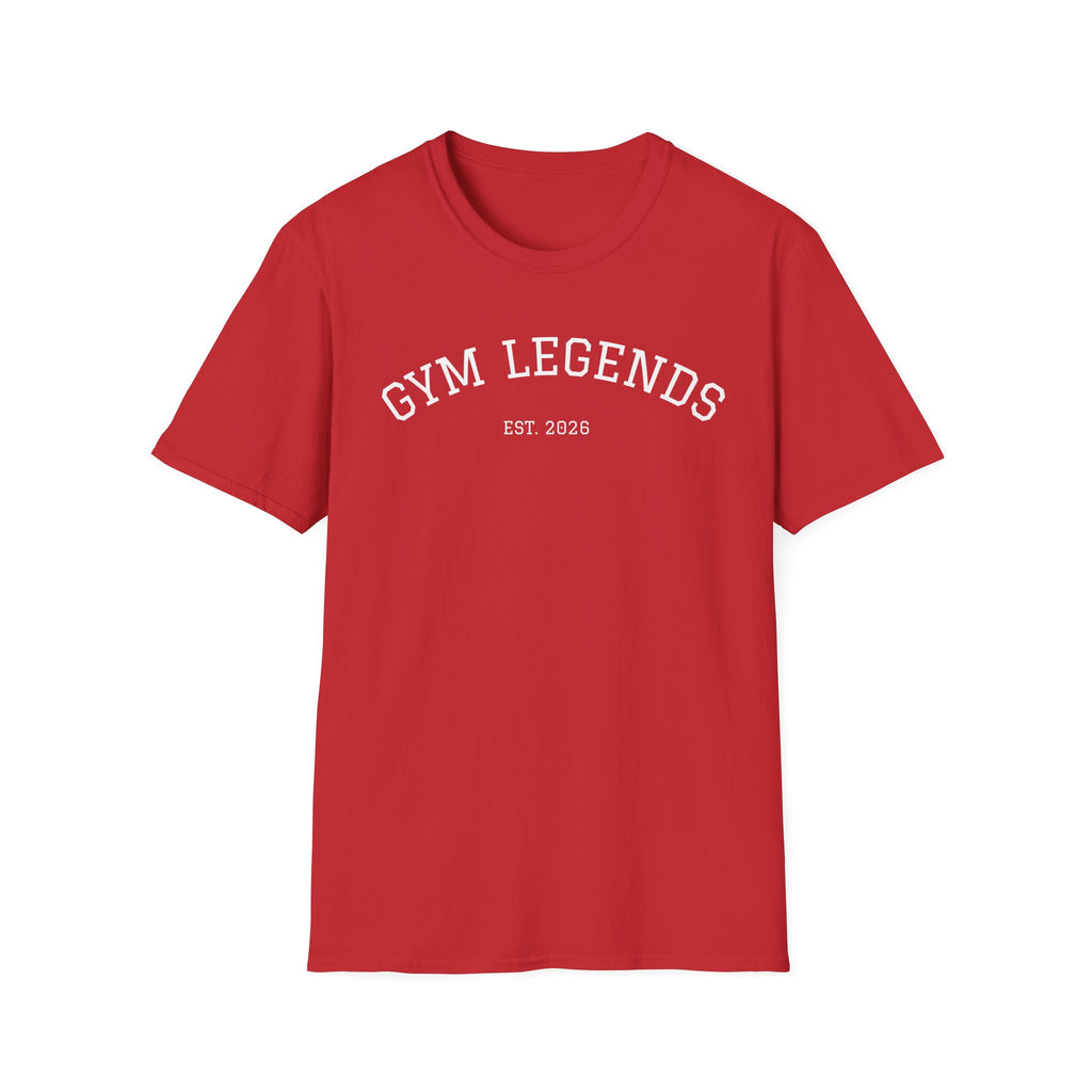 Gym Legends T-Shirt — Established 2026 Athletic Tee