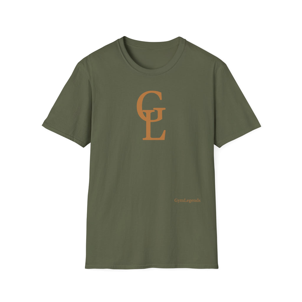 Monogram GL T-Shirt — Classic Navy Initials Tee