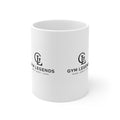 Gym Legends 11oz Coffee Mug — Mind | Body | Soul Logo