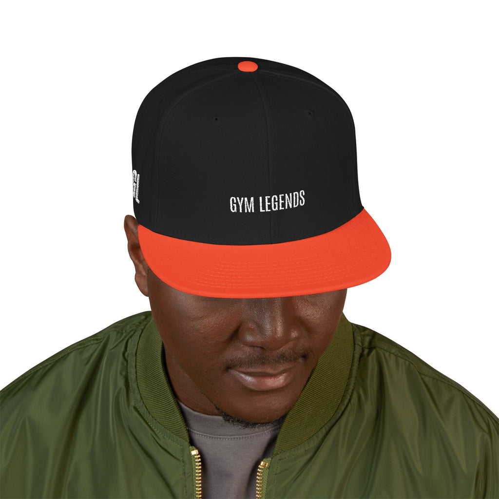 Gym Legends 'GRANDS' Snapback Hat — Classic Flat-Brim Streetwear Cap