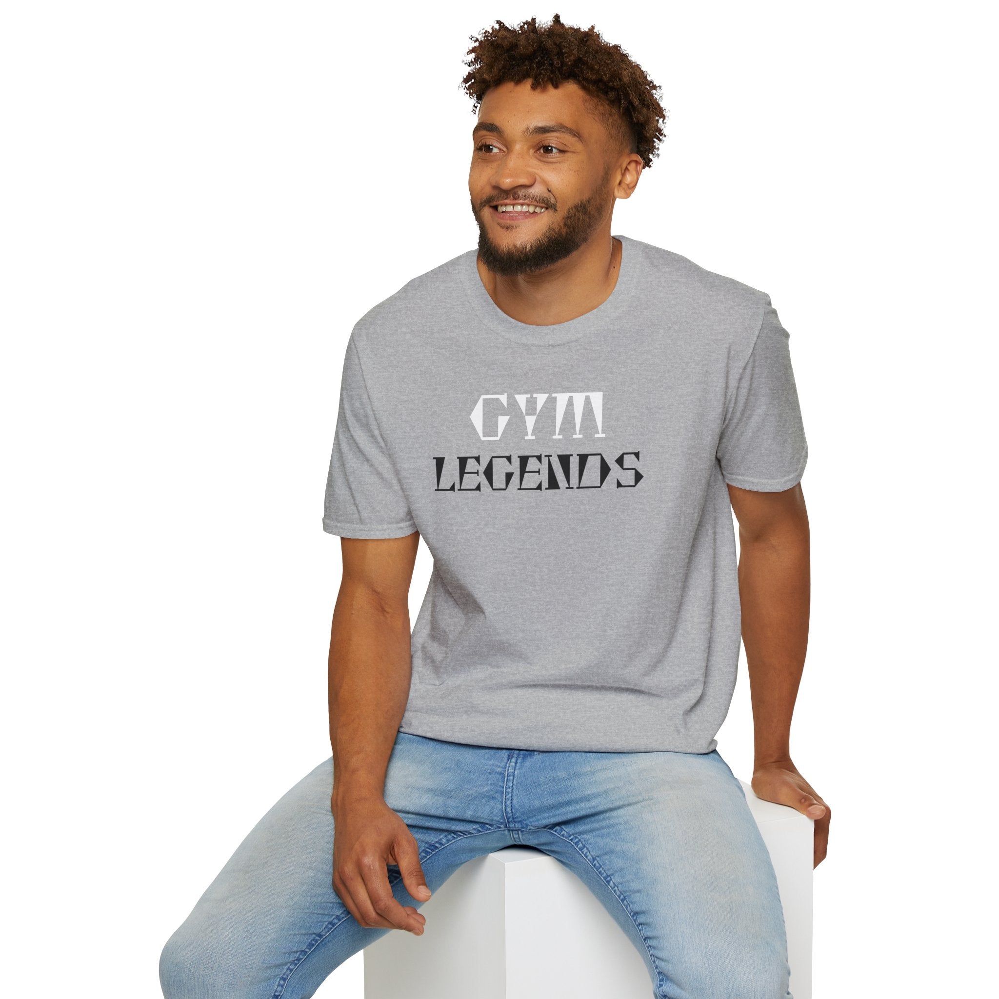Gym Legends T-Shirt — Retro Patriotic Fitness Tee