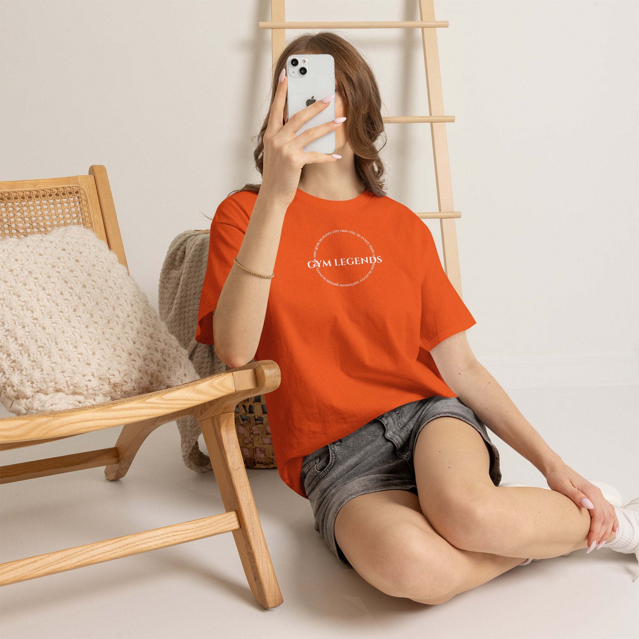 Gym Legends T-Shirt — Minimal Gym Logo Tee