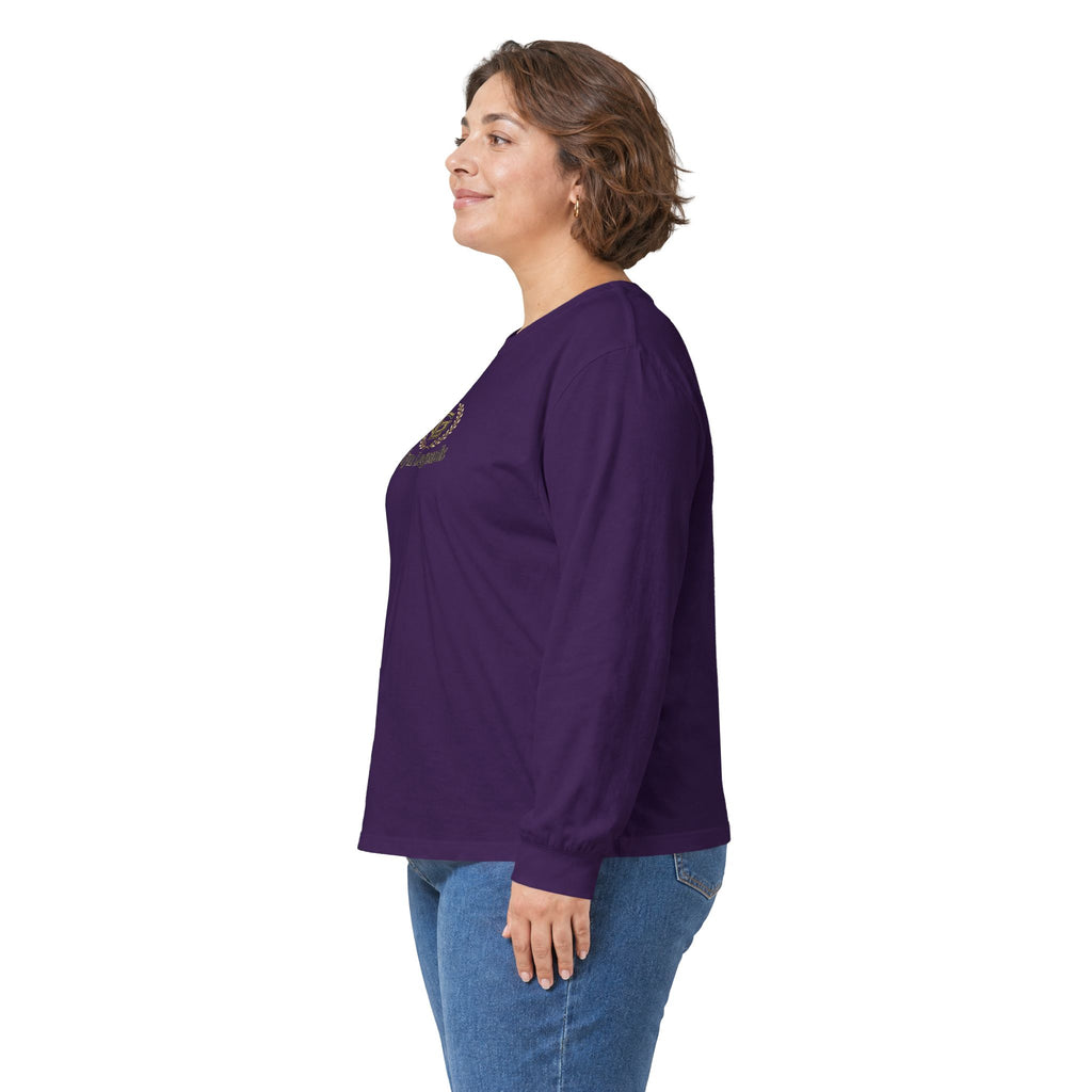 Gym Legends Long Sleeve Tee — Small Classic Logo Athletic Shirt