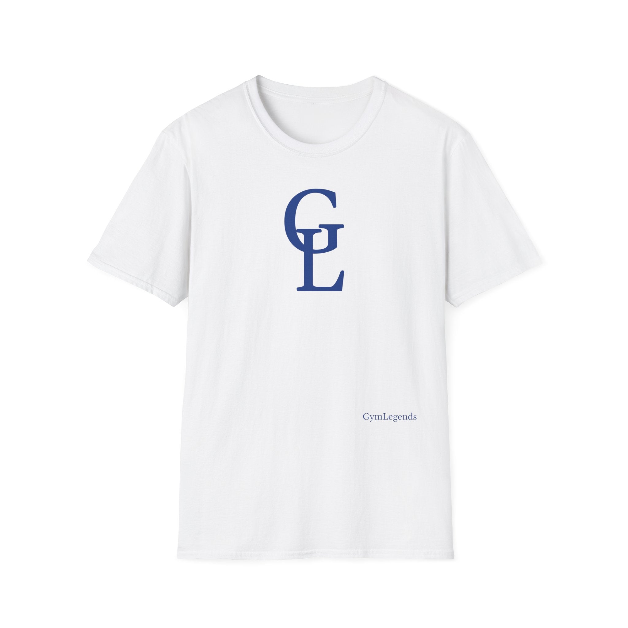 Monogram GL T-Shirt — Classic Navy Initials Tee