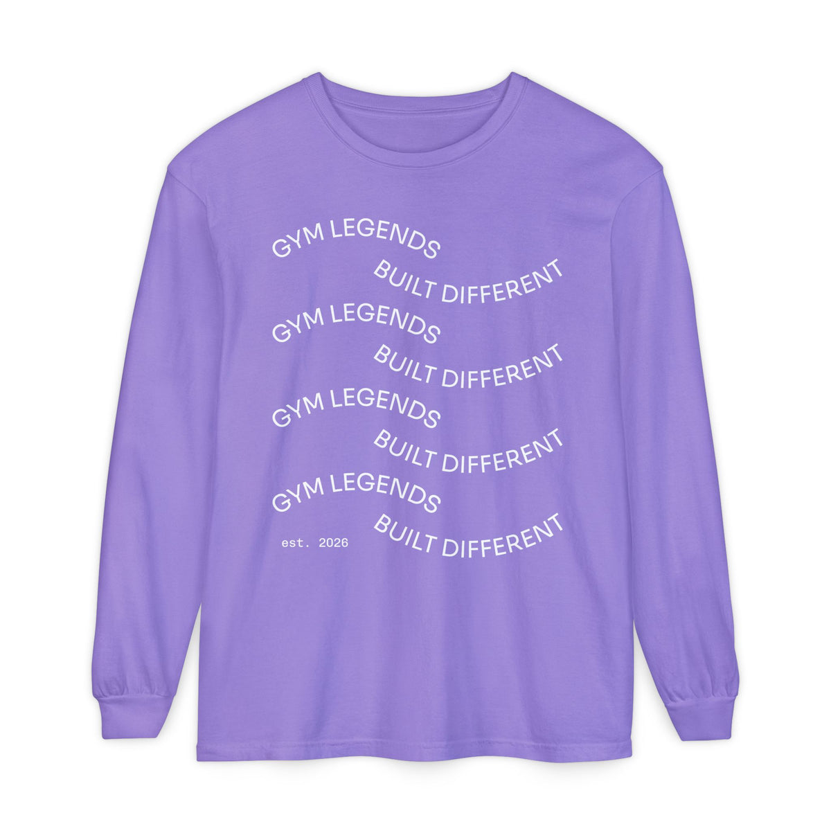 Gym Legends "Built Different" Long Sleeve Tee