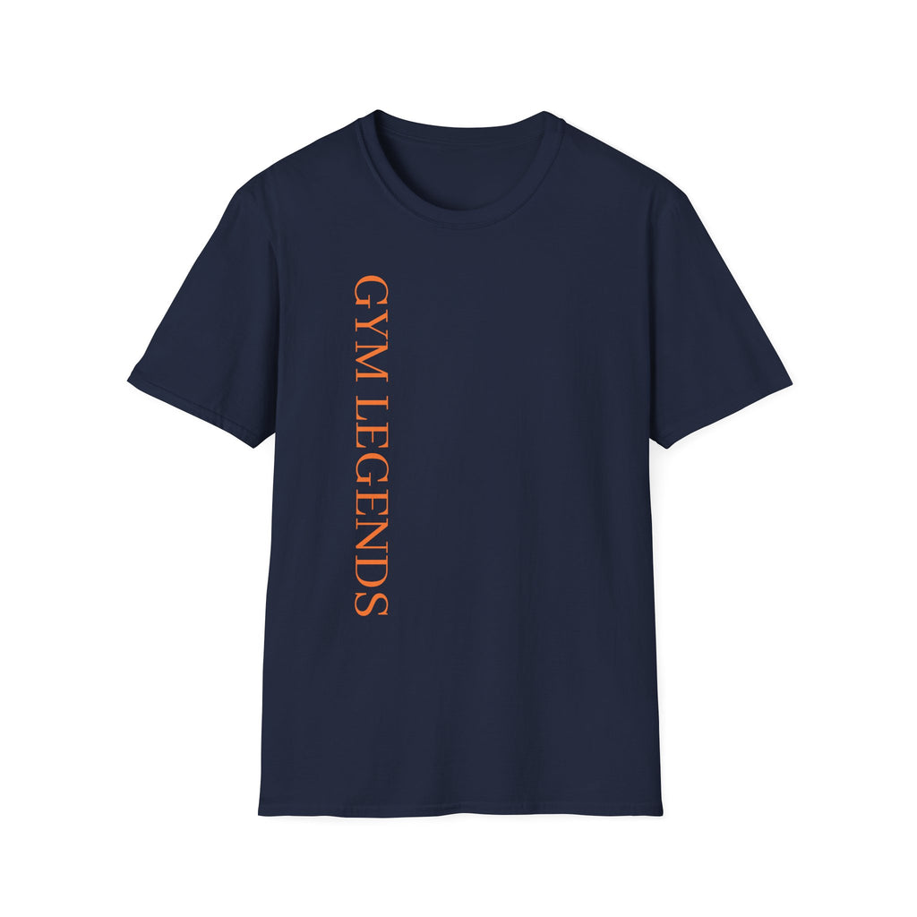 Gym Legends T-Shirt — Vertical Minimalist Fitness Tee