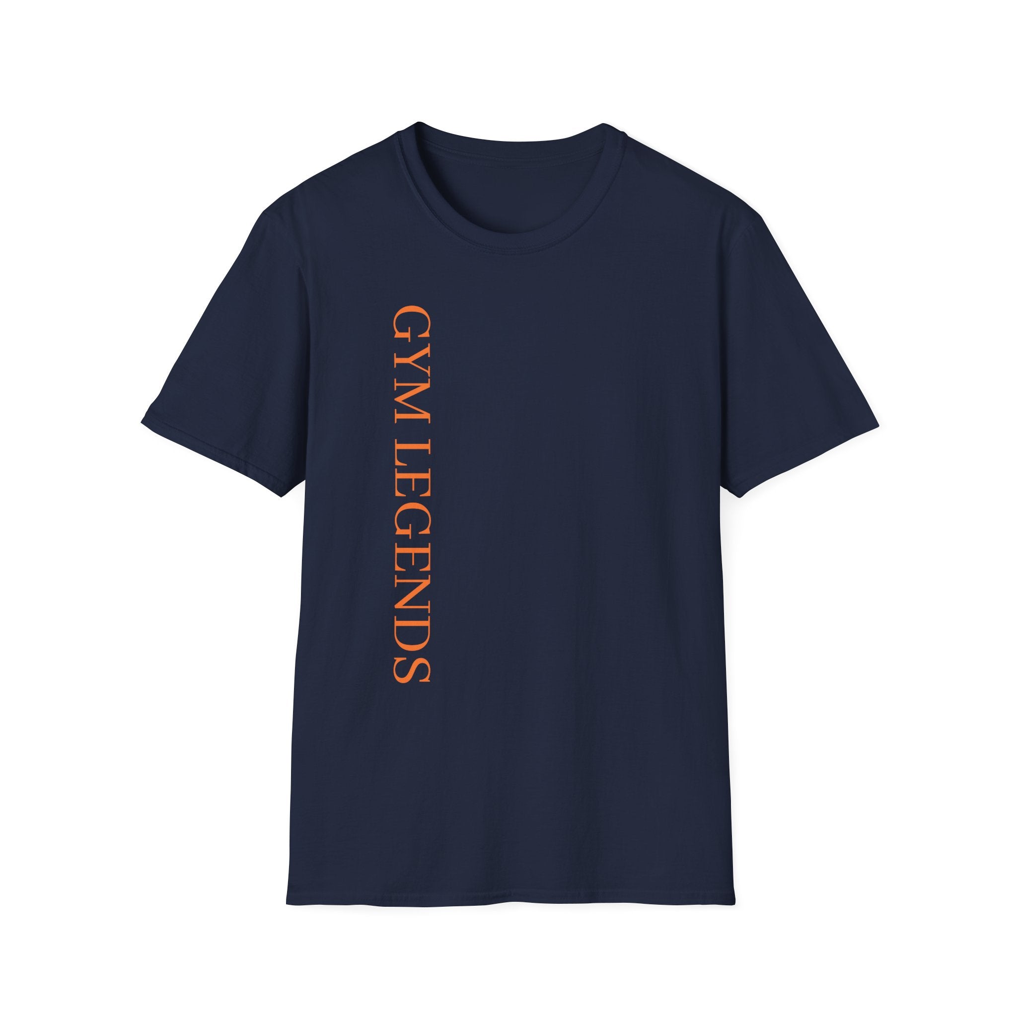 Gym Legends T-Shirt — Vertical Minimalist Fitness Tee