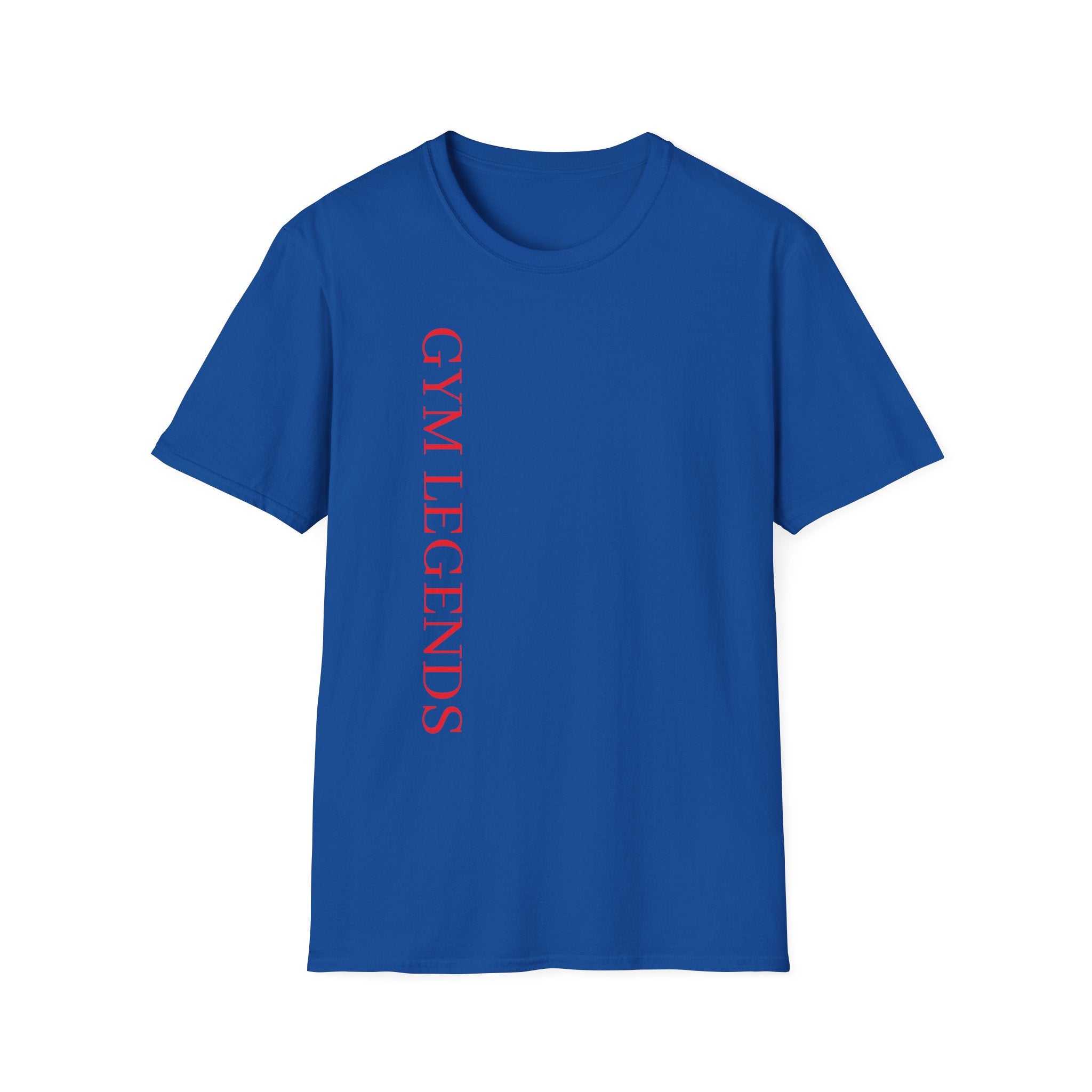 Gym Legends T-Shirt — Vertical Minimalist Fitness Tee