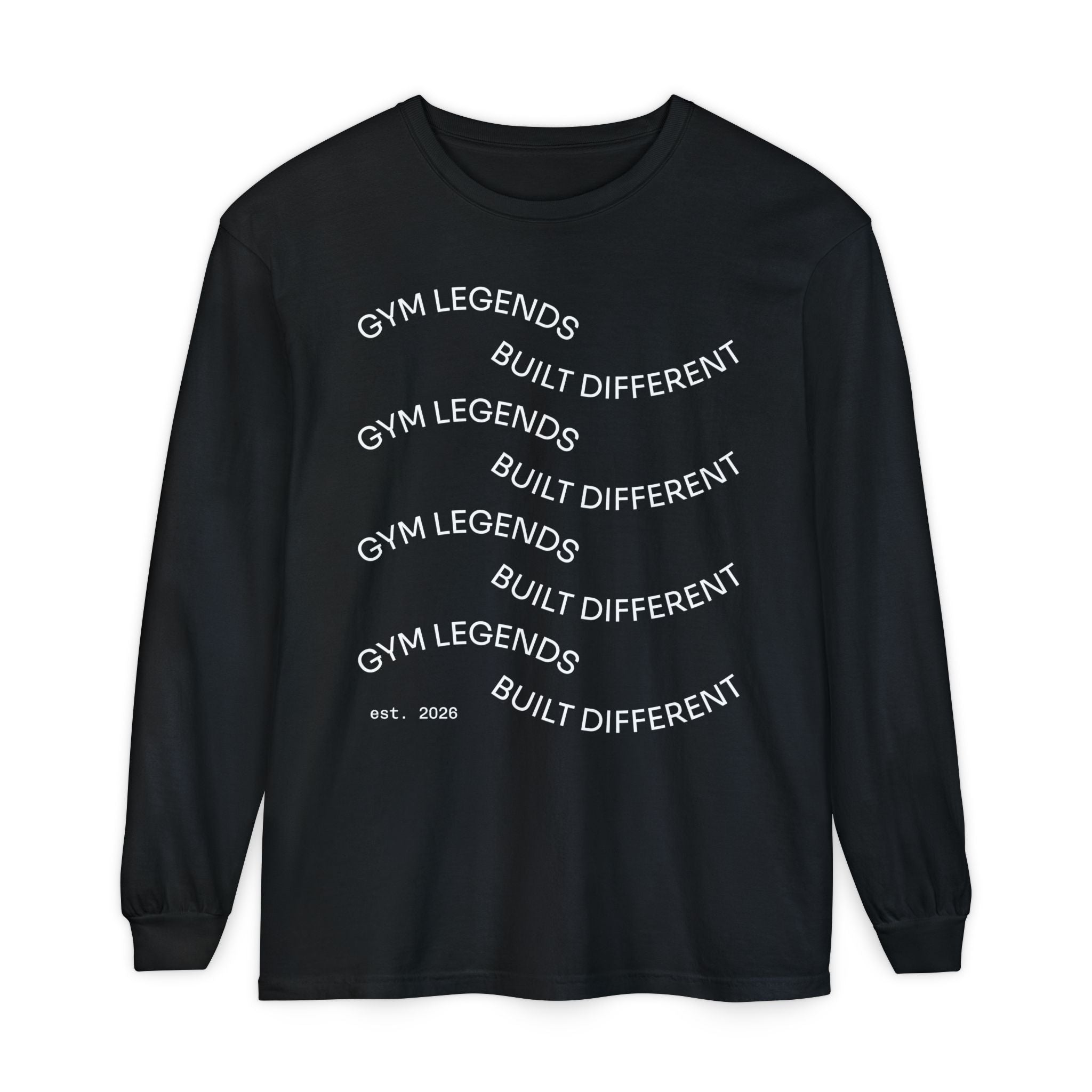 Gym Legends "Built Different" Long Sleeve Tee
