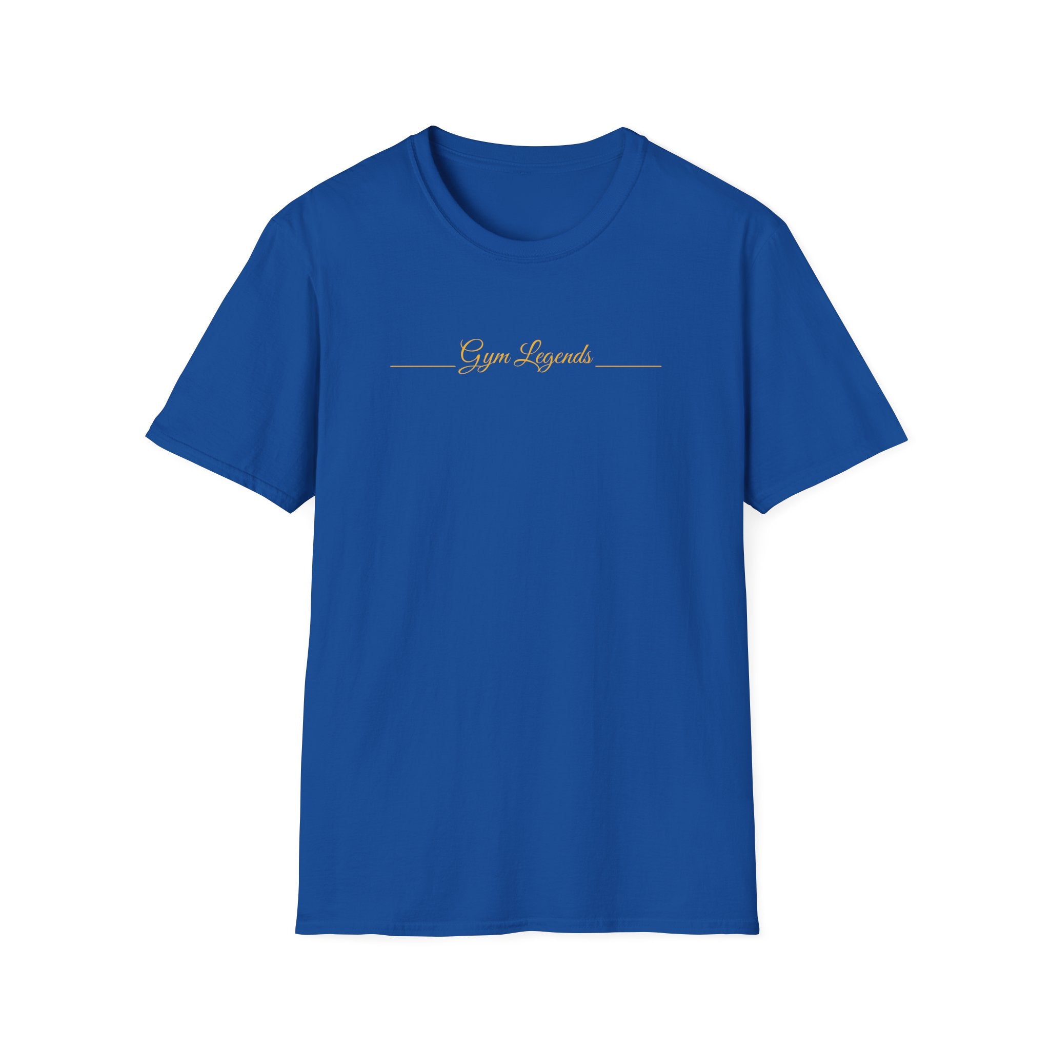 Gym Legends T‑Shirt — Minimal Script Fitness Tee