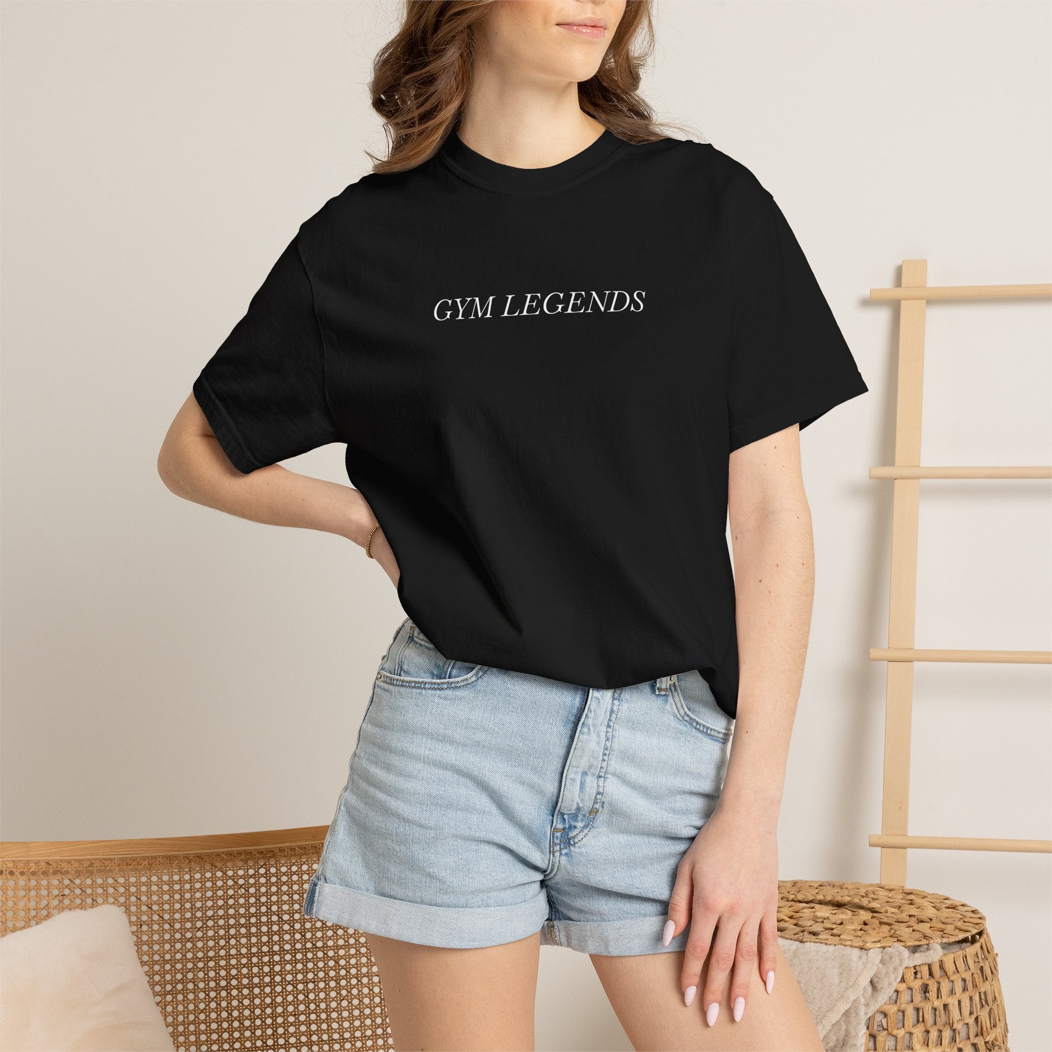 Gym Legends T-Shirt — Minimal Fitness Tee