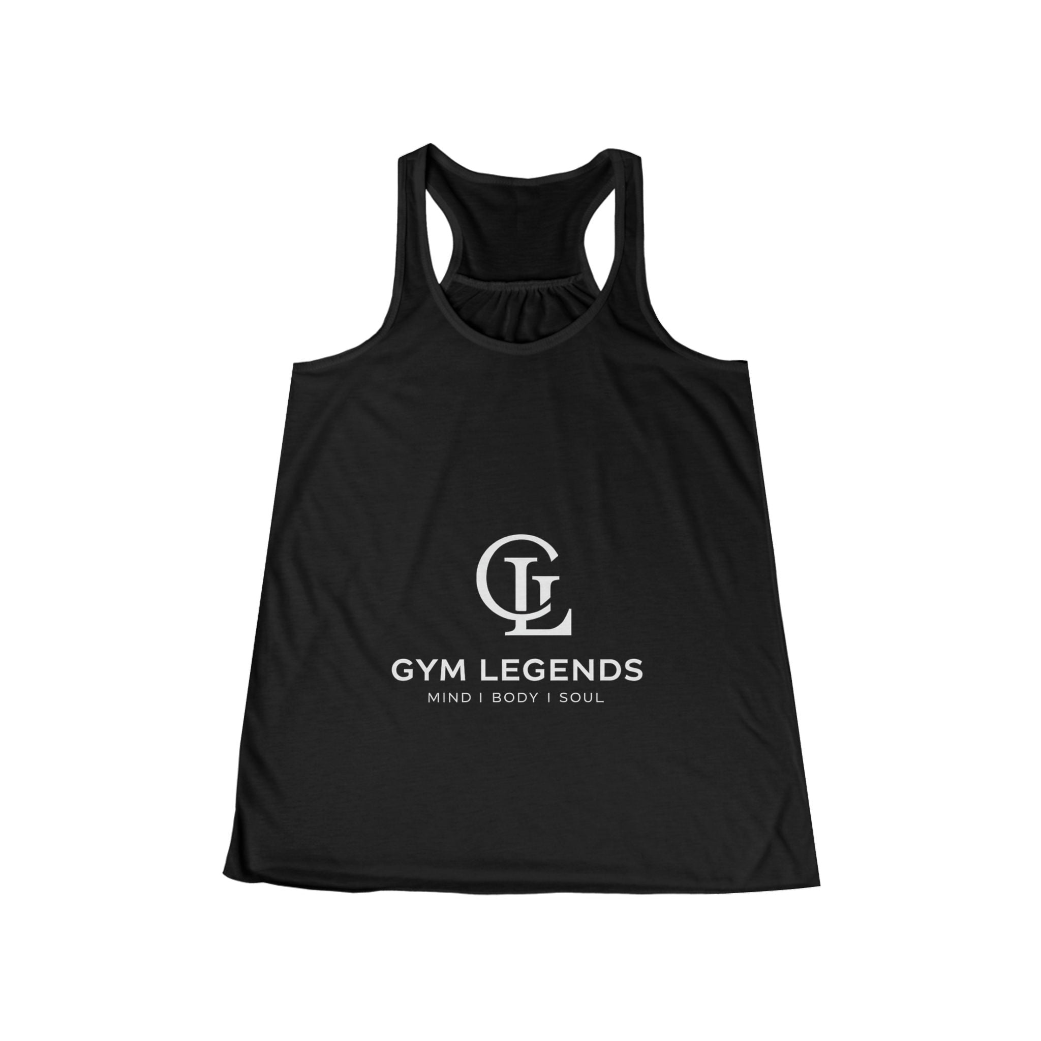 Gym Legends Women's Racerback Tank — Mind | Body | Soul Workout Top