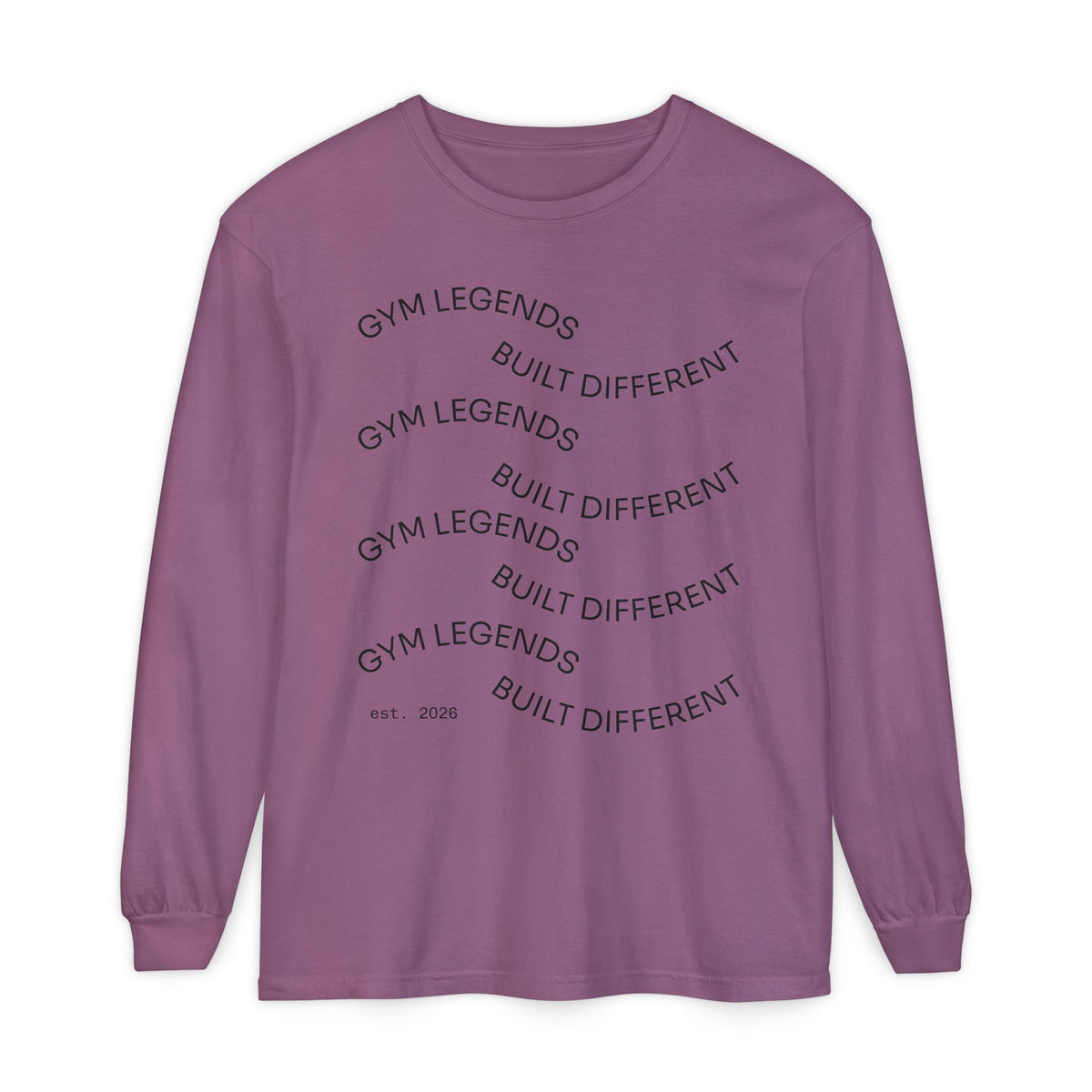 Gym Legends "Built Different" Long Sleeve Tee