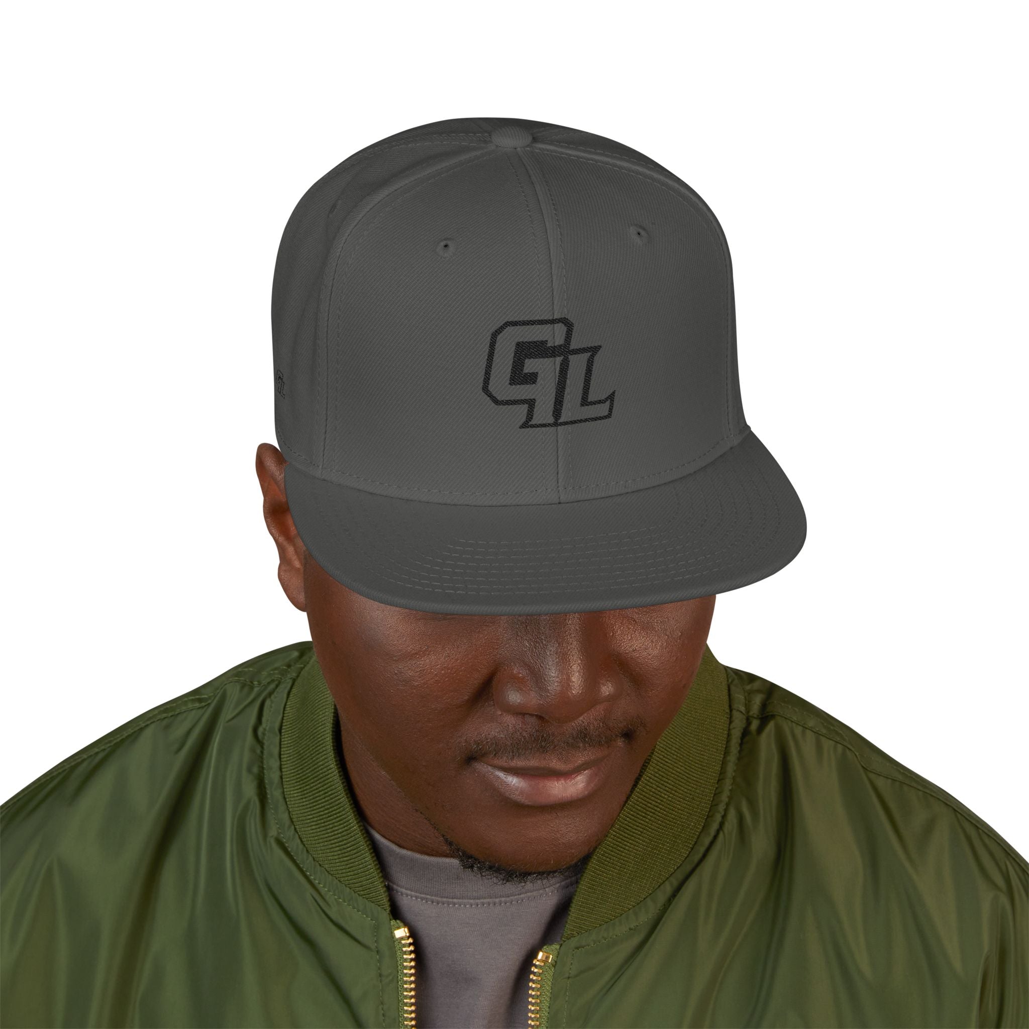 Gym Legends “GL Classic” Snapback Hat – Red/Black Edition