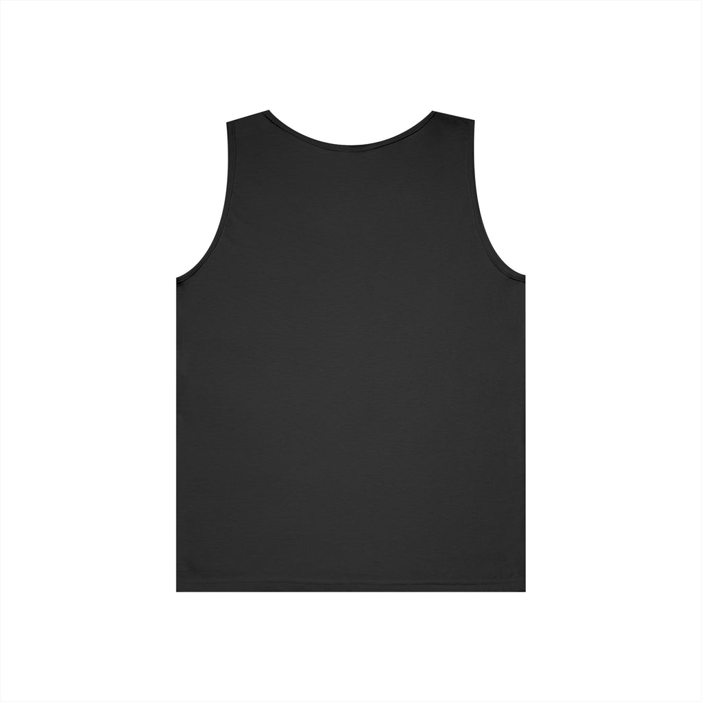 Vertical Script Tank Top — Minimalist 'Gym Legend' Fitness Tank
