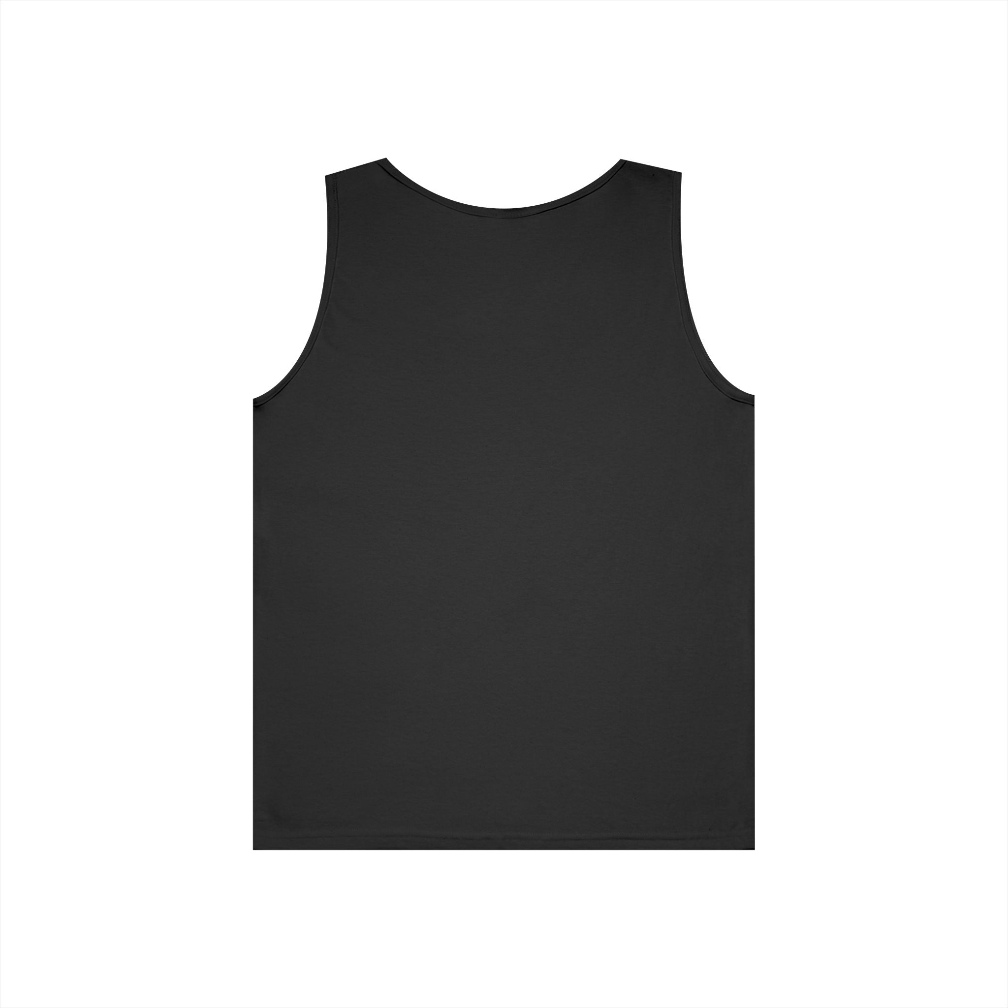 Vertical Script Tank Top — Minimalist 'Gym Legend' Fitness Tank