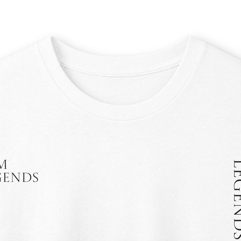 Minimalist 'Civil Legends' White Long Sleeve Tee