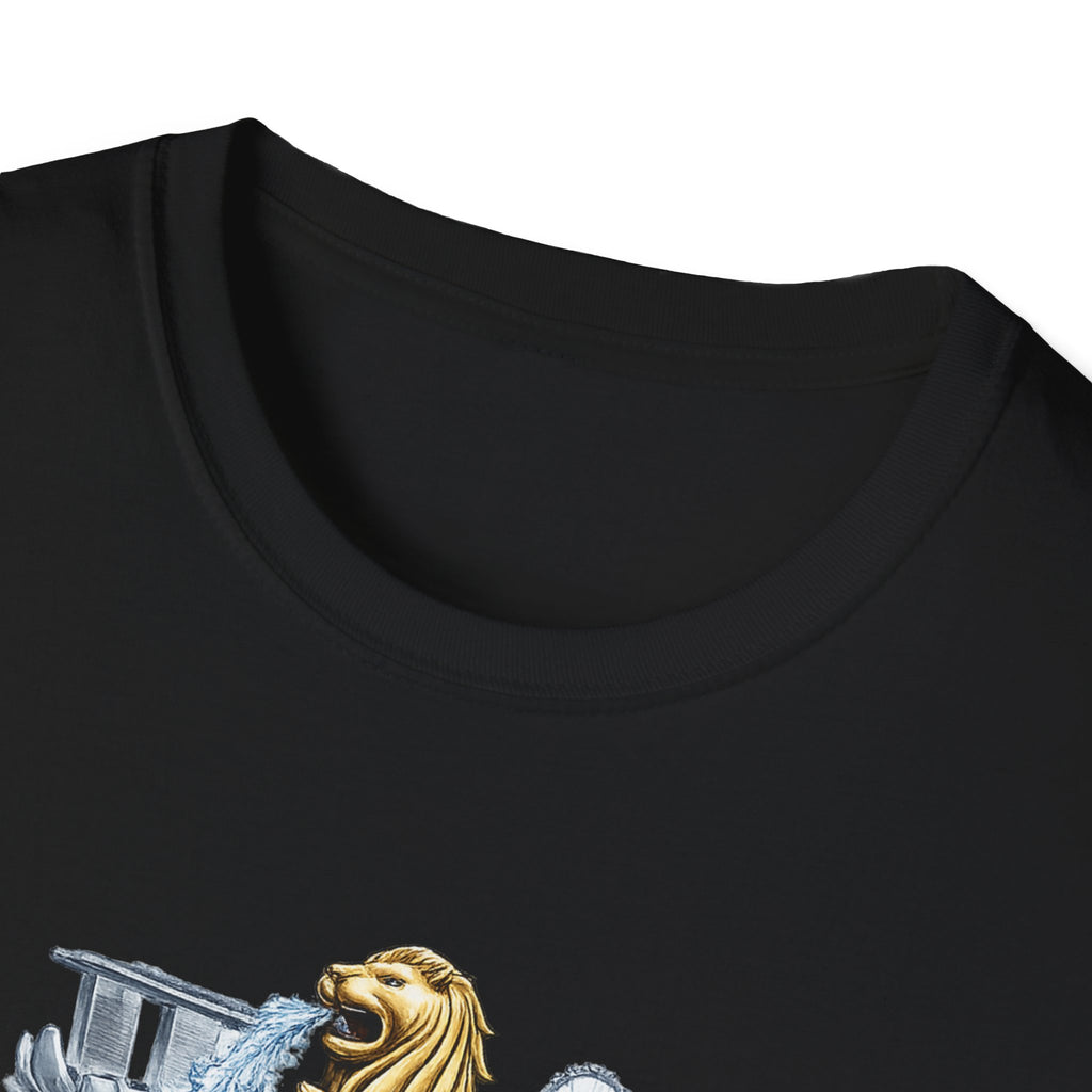 Gym Legends Singapore T-Shirt – Merlion Weightlifting Design