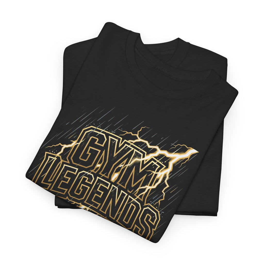 Gym Legends T‑Shirt — Retro Flame Athletic Tee
