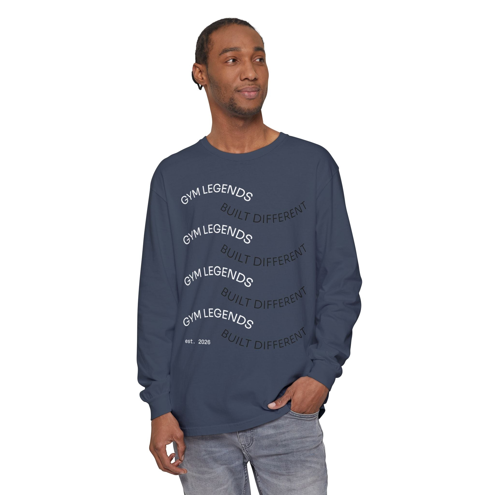 Gym Legends "Built Different" Long Sleeve Tee