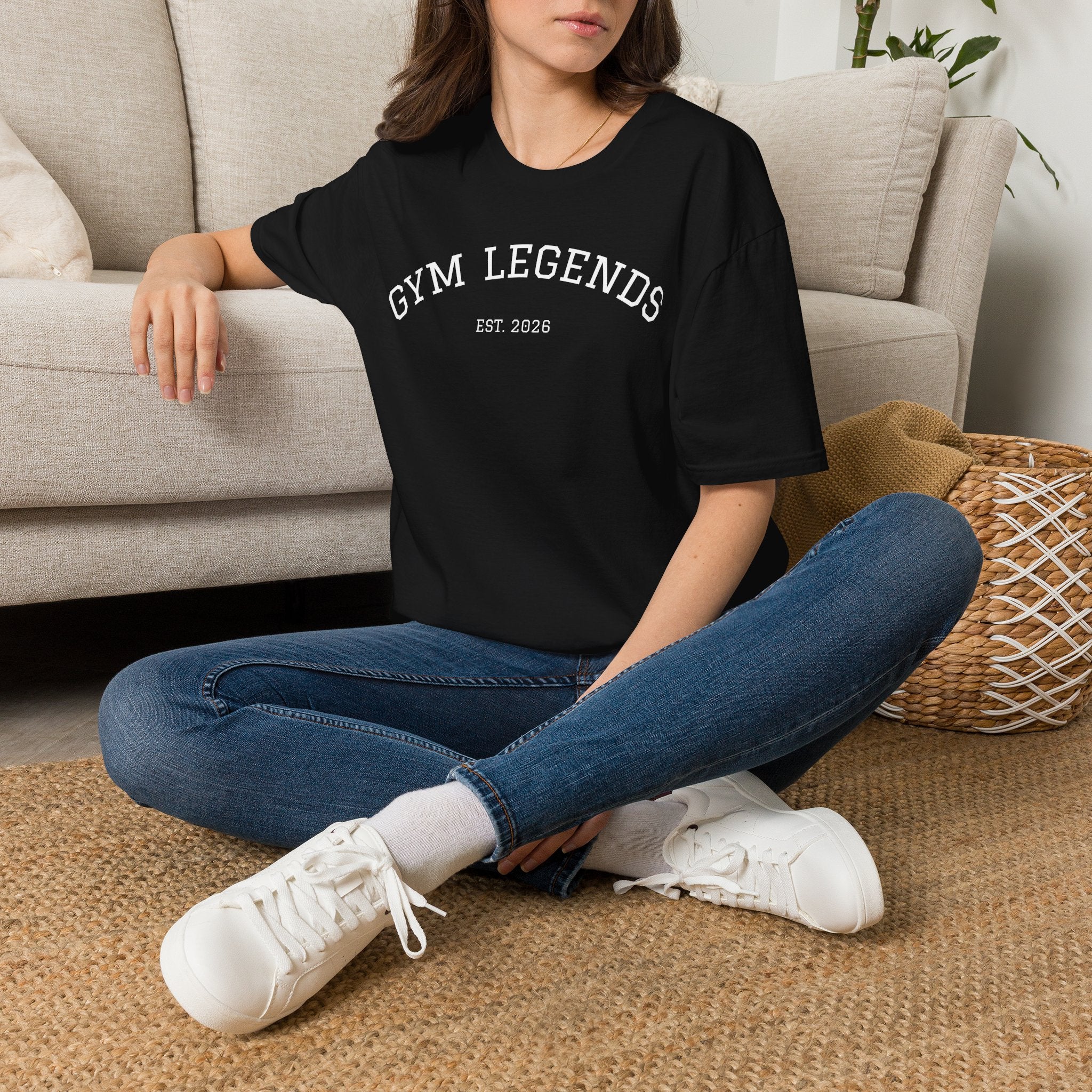 Gym Legends T-Shirt — Established 2026 Athletic Tee