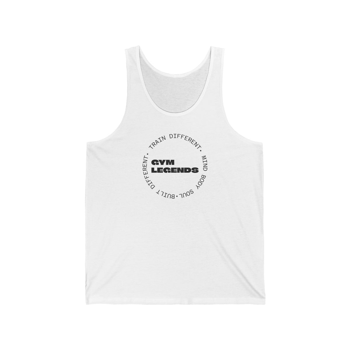 Gym Legends Tank Top — 'Gym Legends' Minimal Fitness Workout Tank