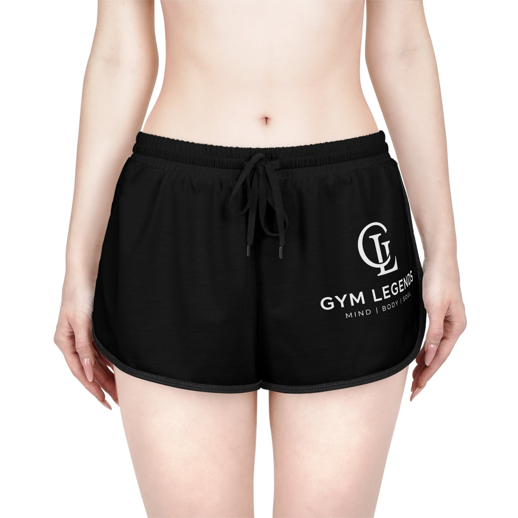 Gym Legends Women's Relaxed Shorts — Athletic Lounge Shorts with Logo