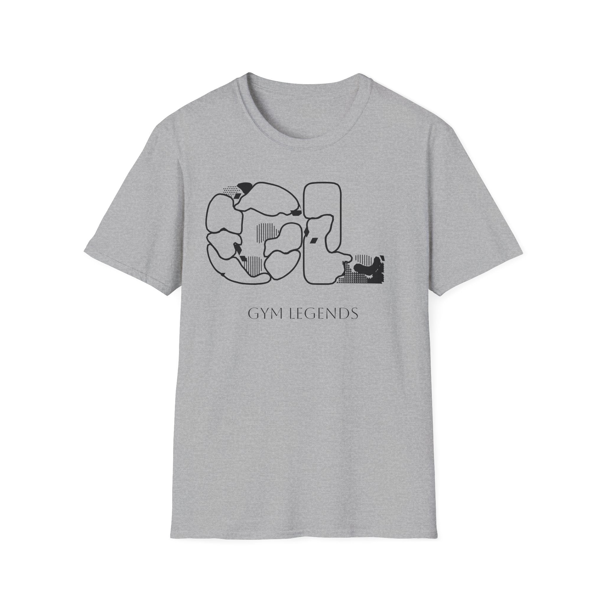 Cat Silhouette Graphic T-Shirt — Playful Kitty Outline Tee