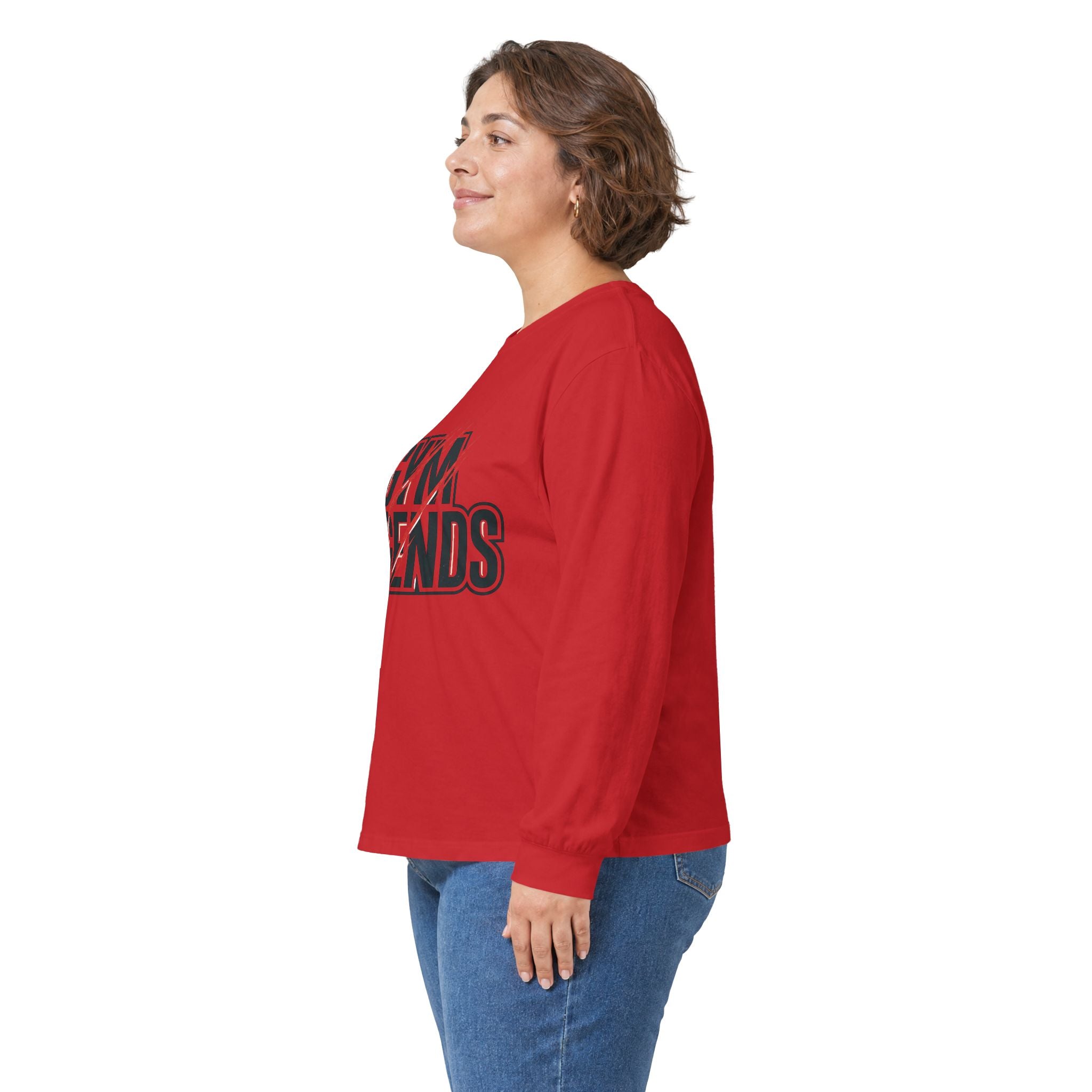 Gym Legends Long Sleeve Tee — Athletic Fitness Workout Shirt