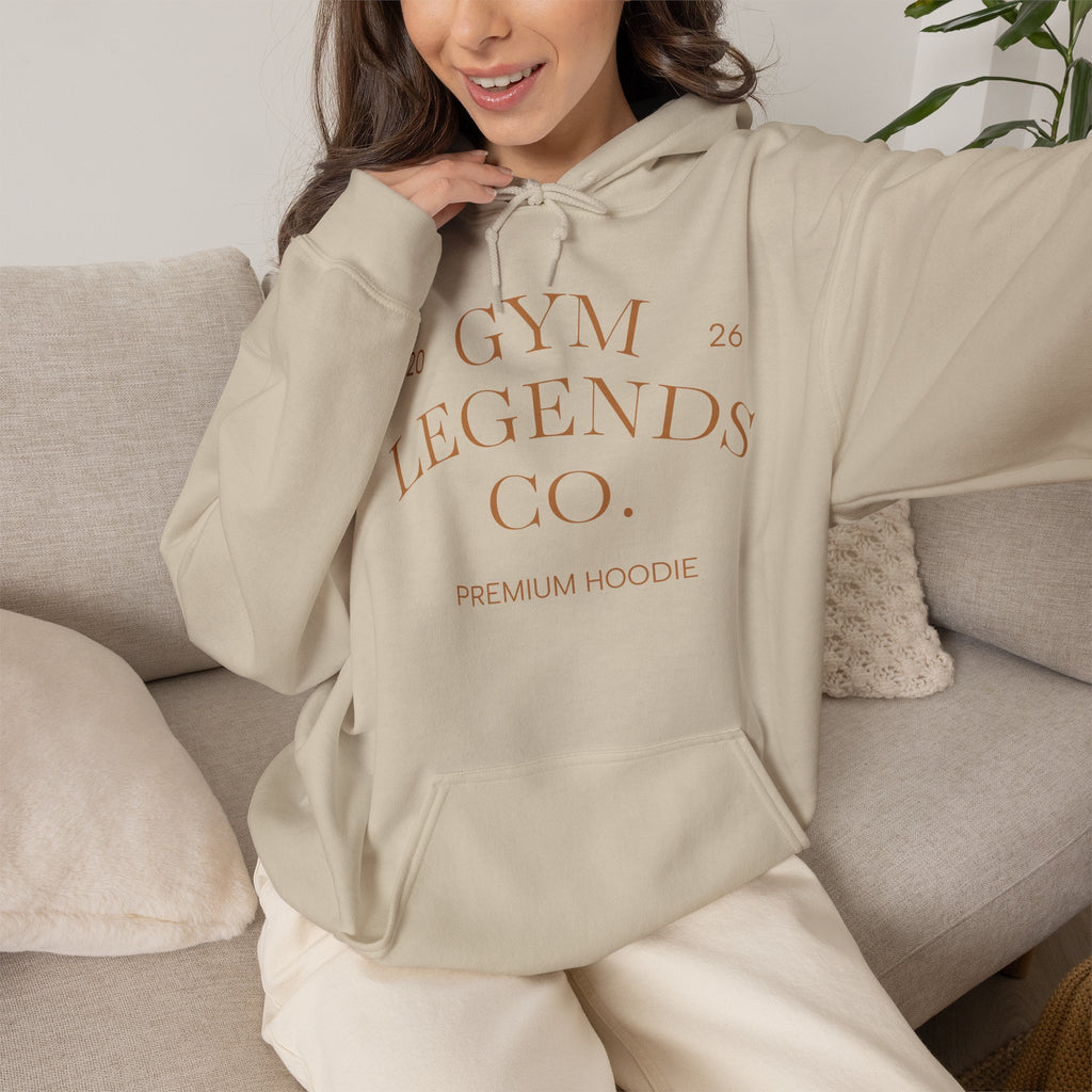 Gym Legends Co. Hoodie — Premium Athletic Hooded Sweatshirt