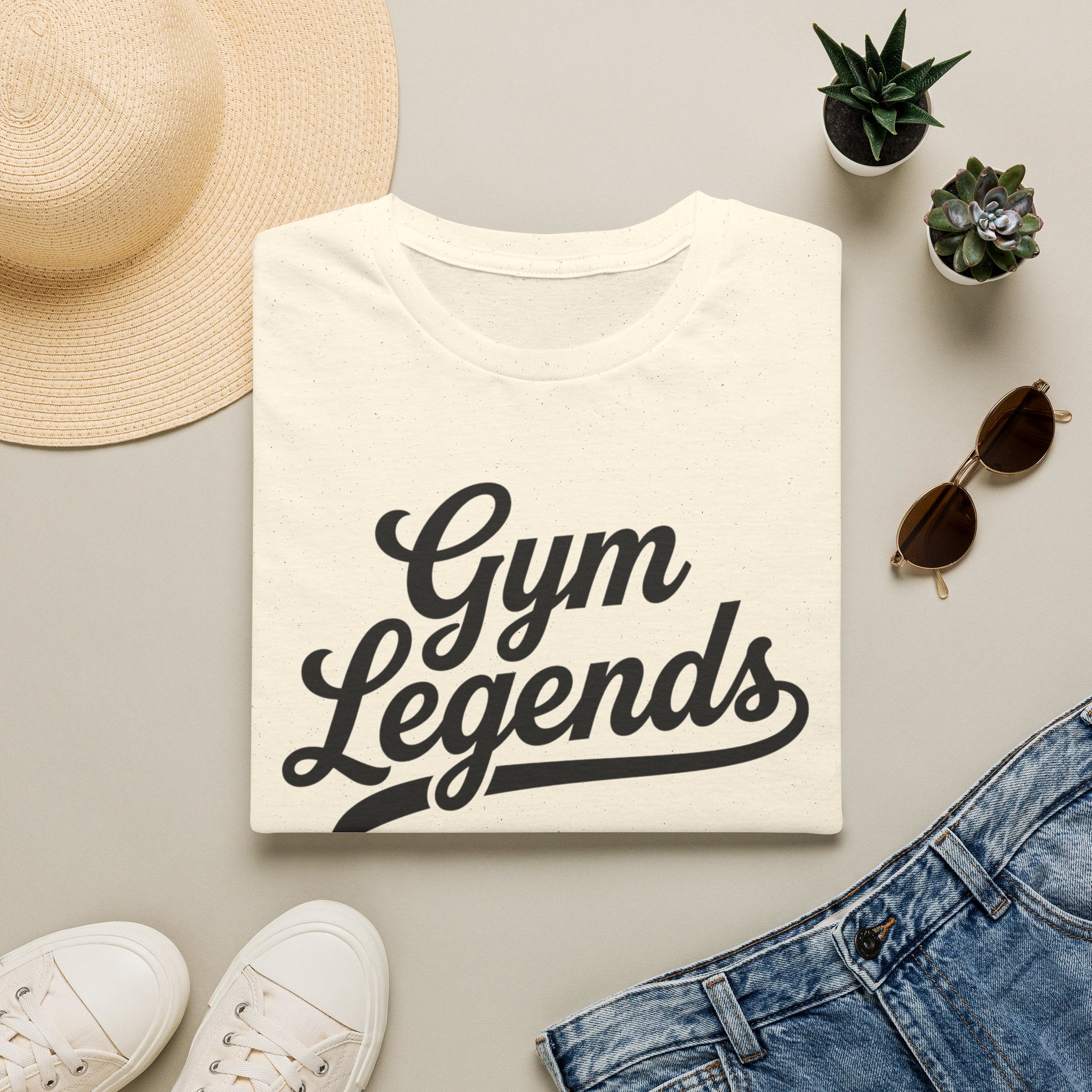 Gym Legends T-Shirt — GL Barbell Fitness Tee