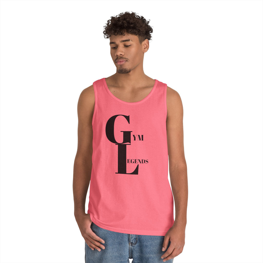 Gym Legends Tank Top — Minimalist Fitness Graphic Tank