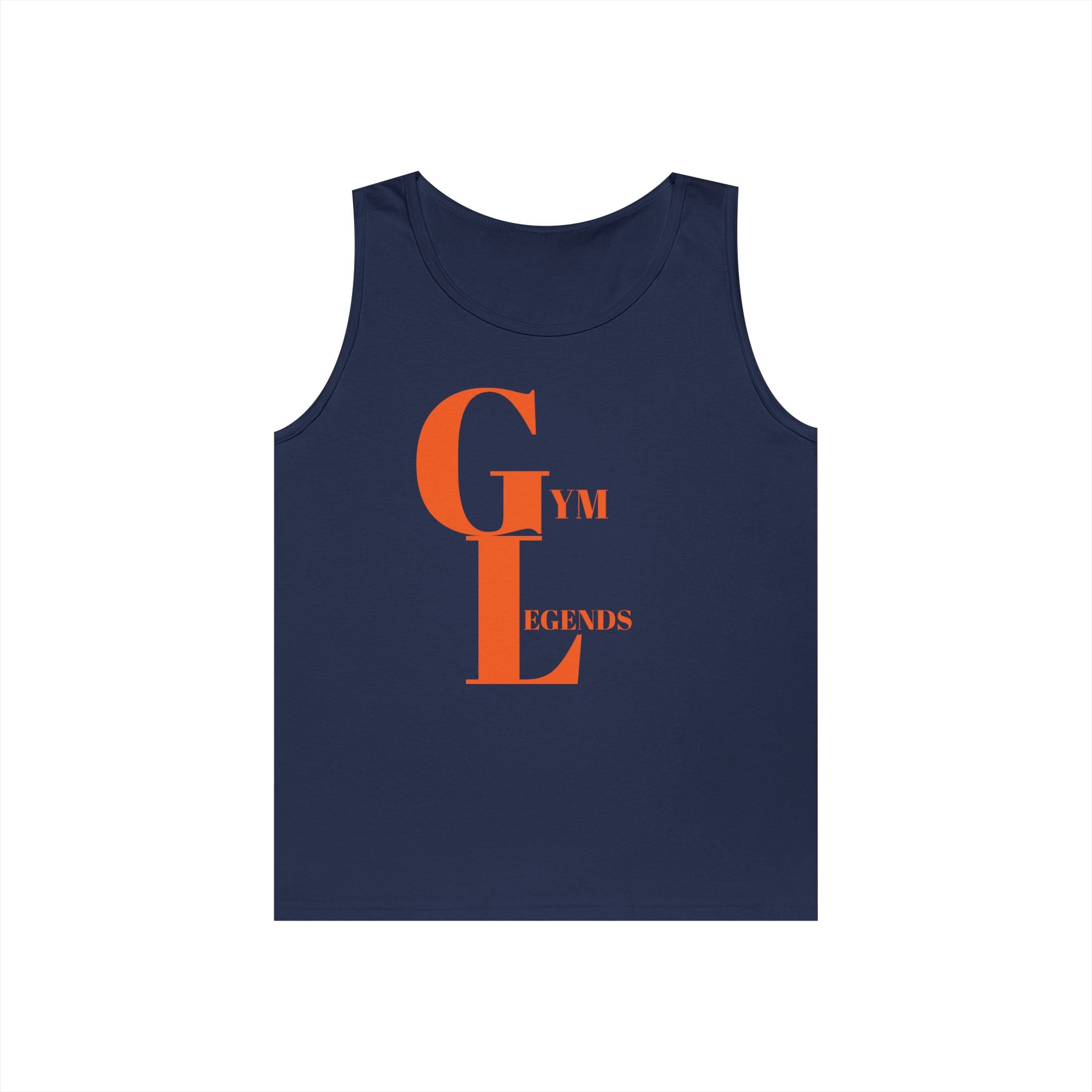 Gym Legends Tank Top — Minimalist Fitness Graphic Tank